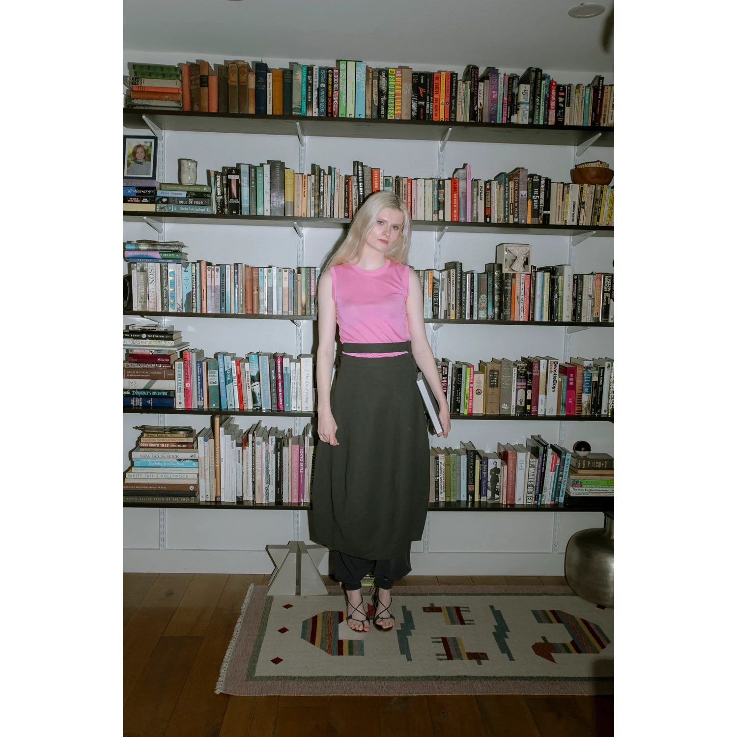 6397 Contrast Stitch Shell in Pink Panther - Image 4