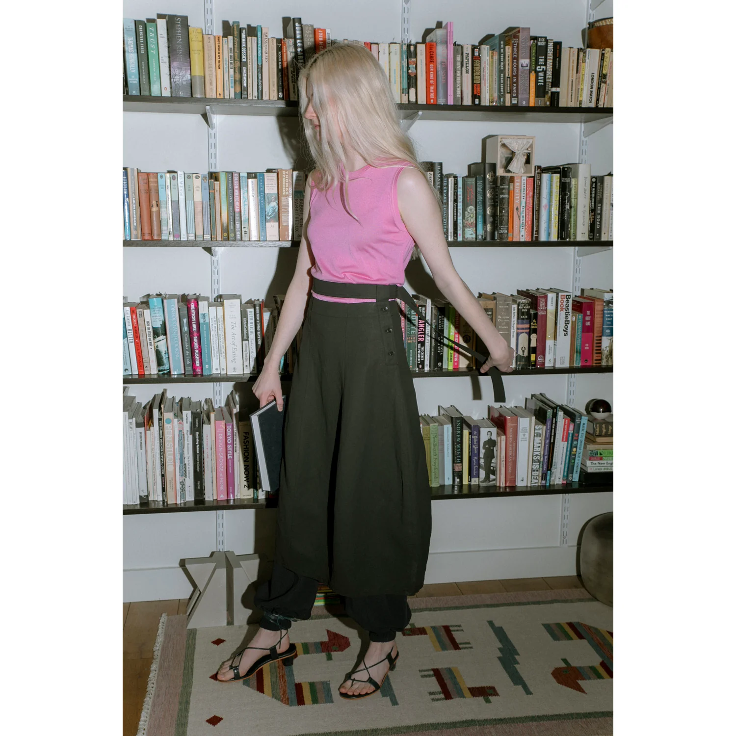 6397 Contrast Stitch Shell in Pink Panther - Image 9