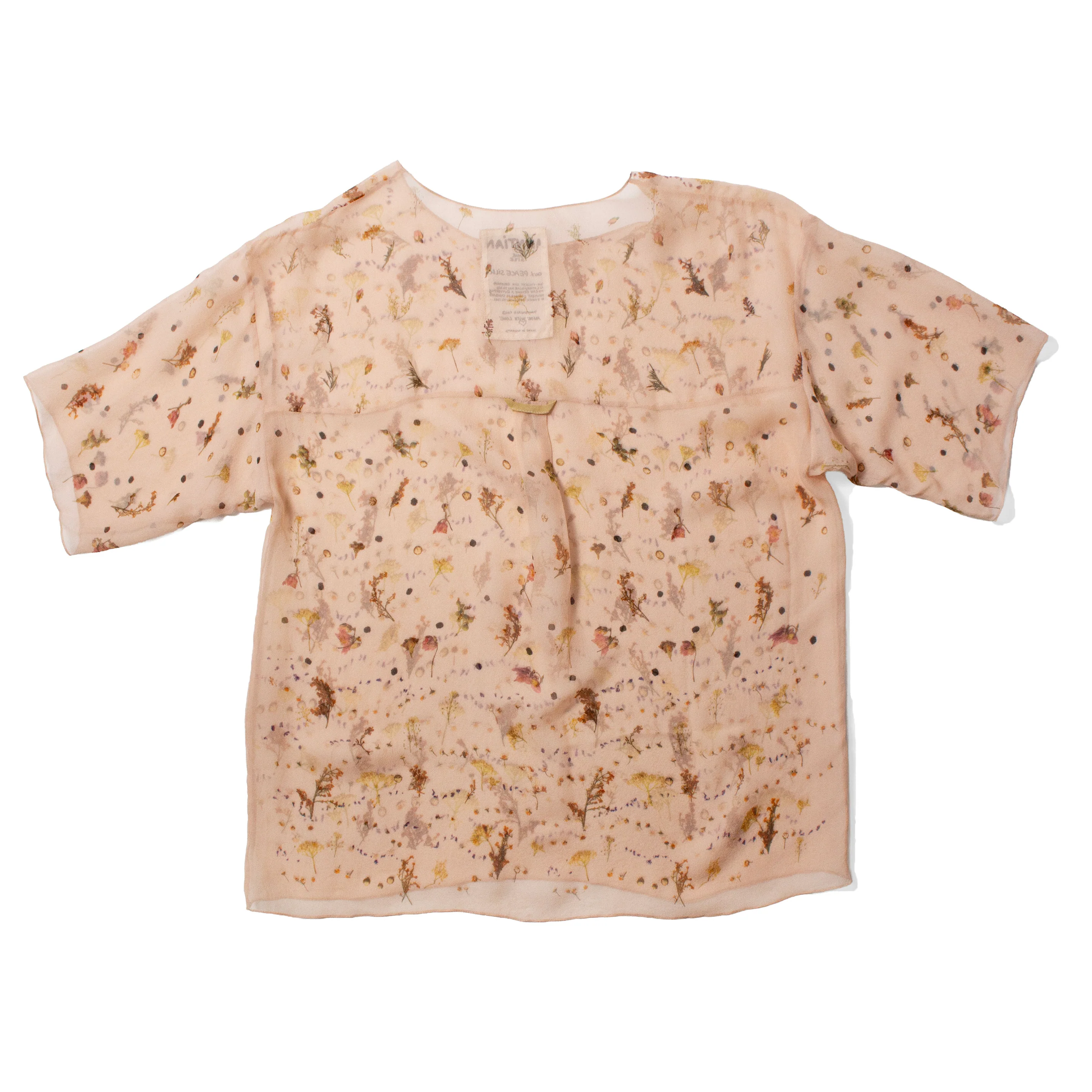 Anntian Chiffon T-Shirt in Print X - Image 3