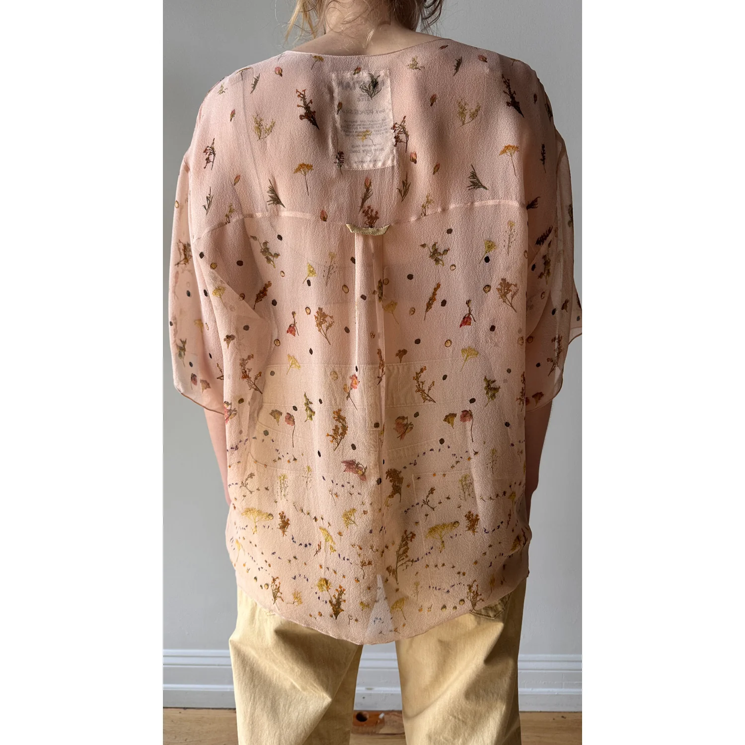 Anntian Chiffon T-Shirt in Print X - Image 6
