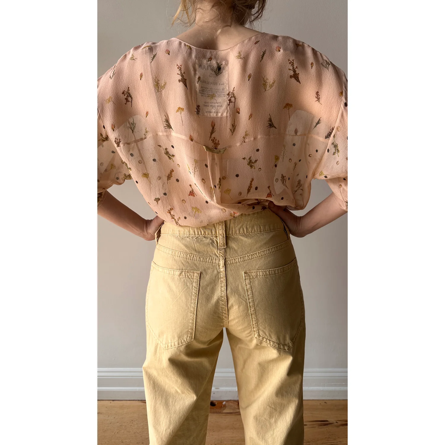 Anntian Chiffon T-Shirt in Print X - Image 7