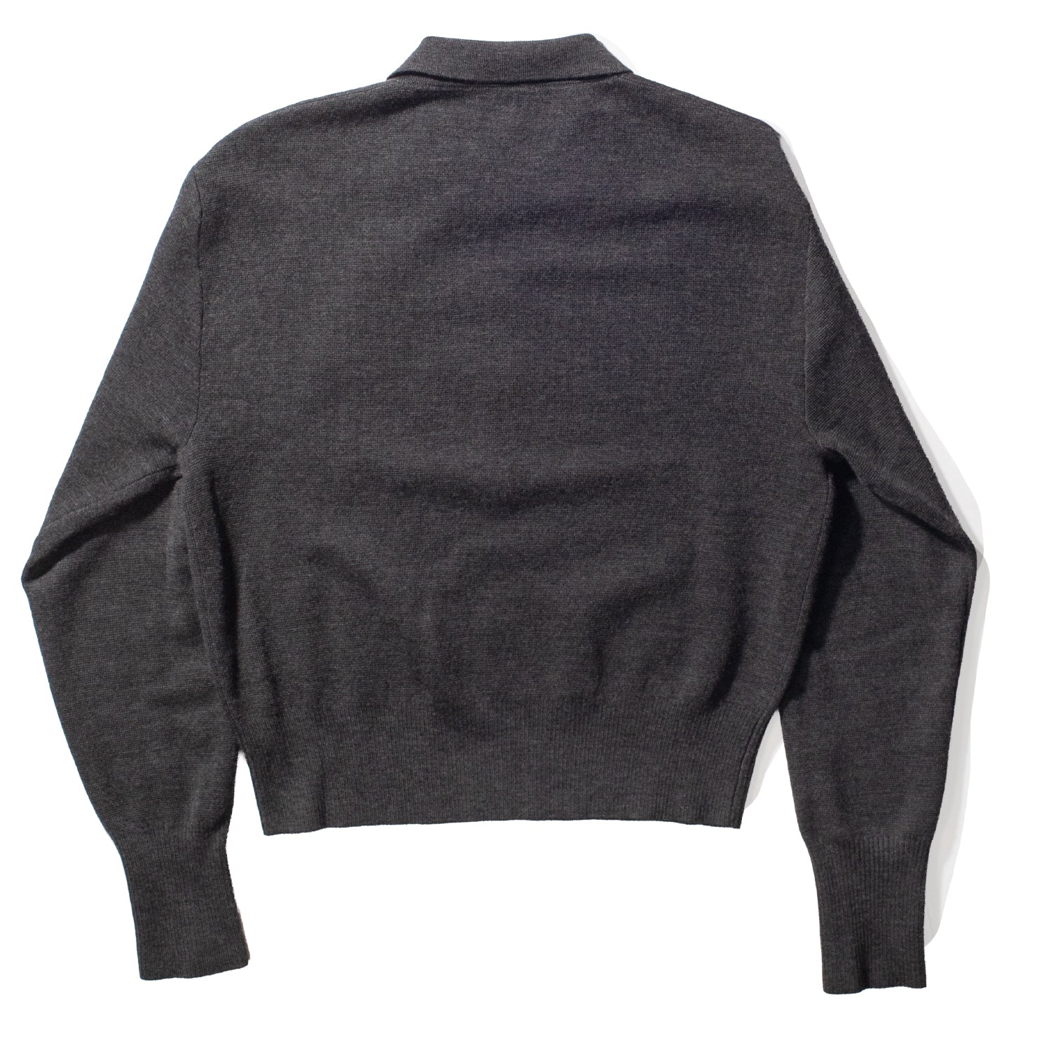 Apiece Apart Kari Polo Knit in Grey - Image 3