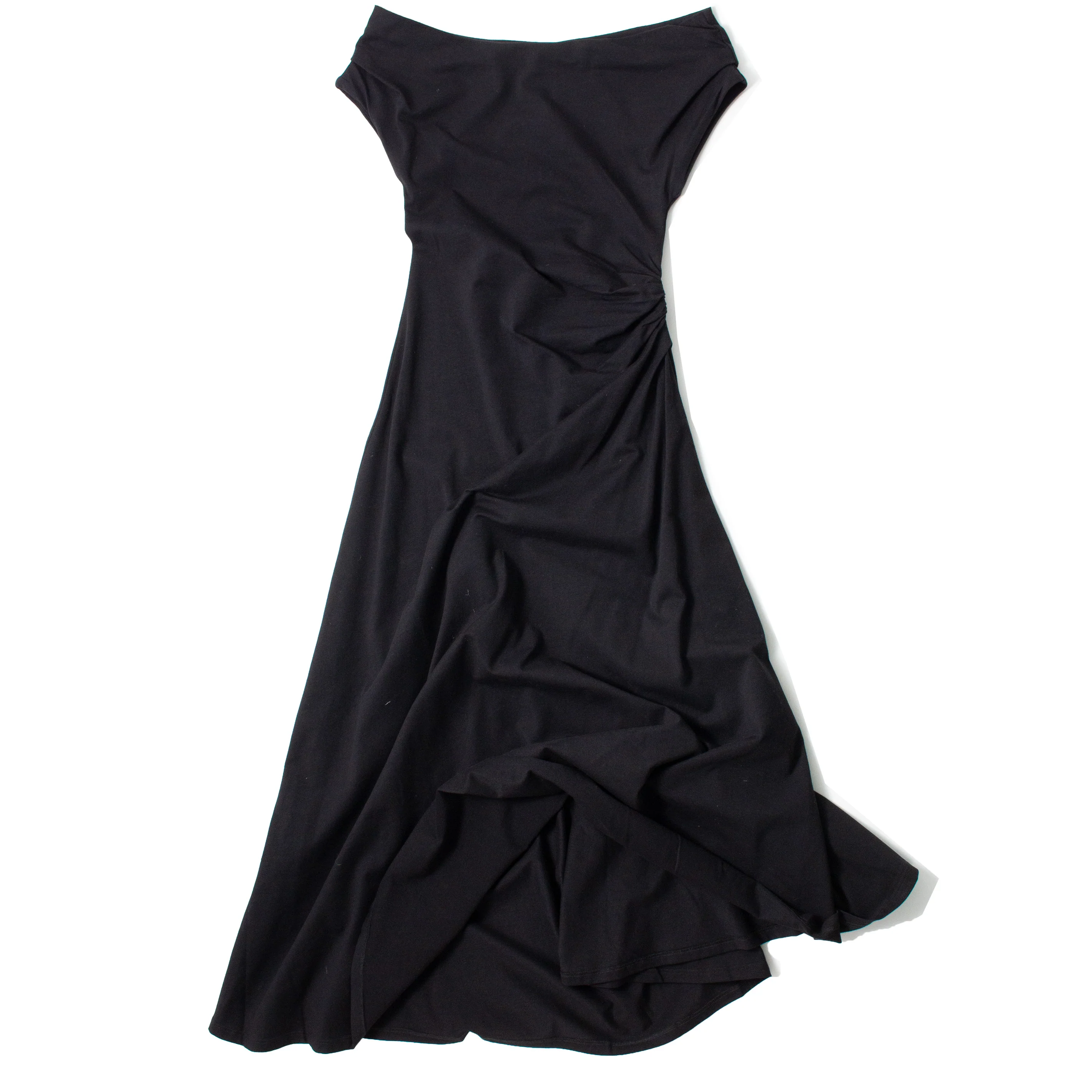 Apiece Apart Marles Off the Shoulder Dress in Black