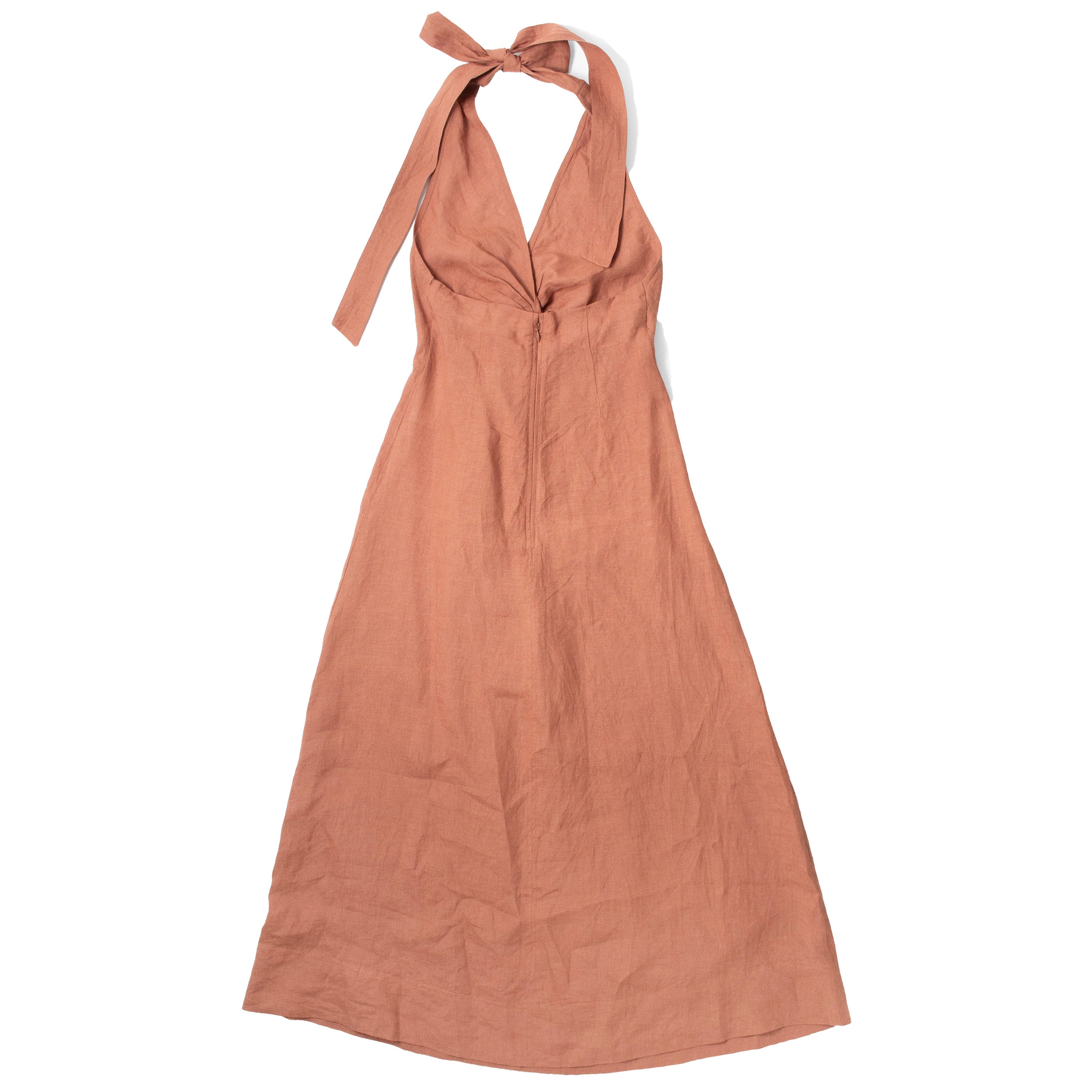 Apiece Apart Salome Halter Maxi in Harissa - Image 3