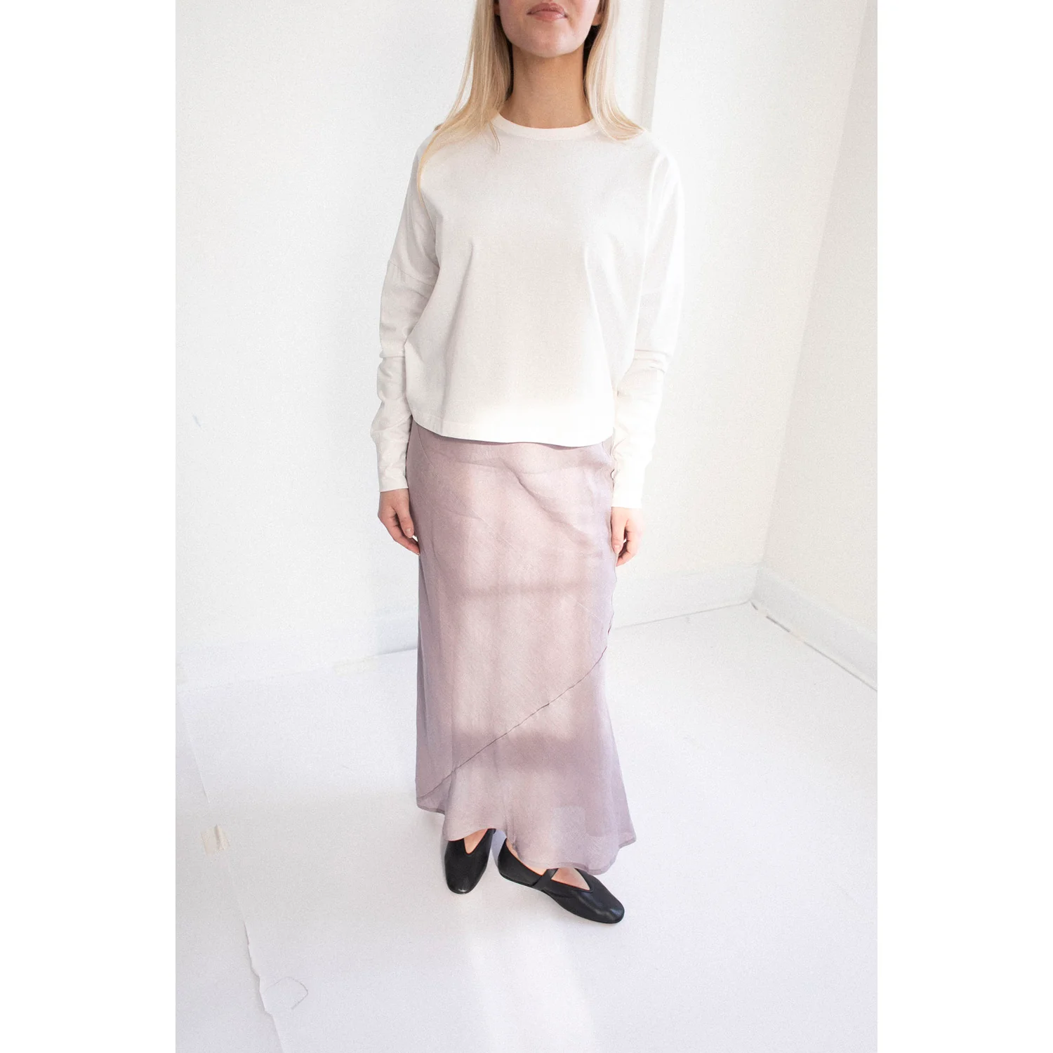 Baserange Larva Skirt in Mori Purple - Image 6