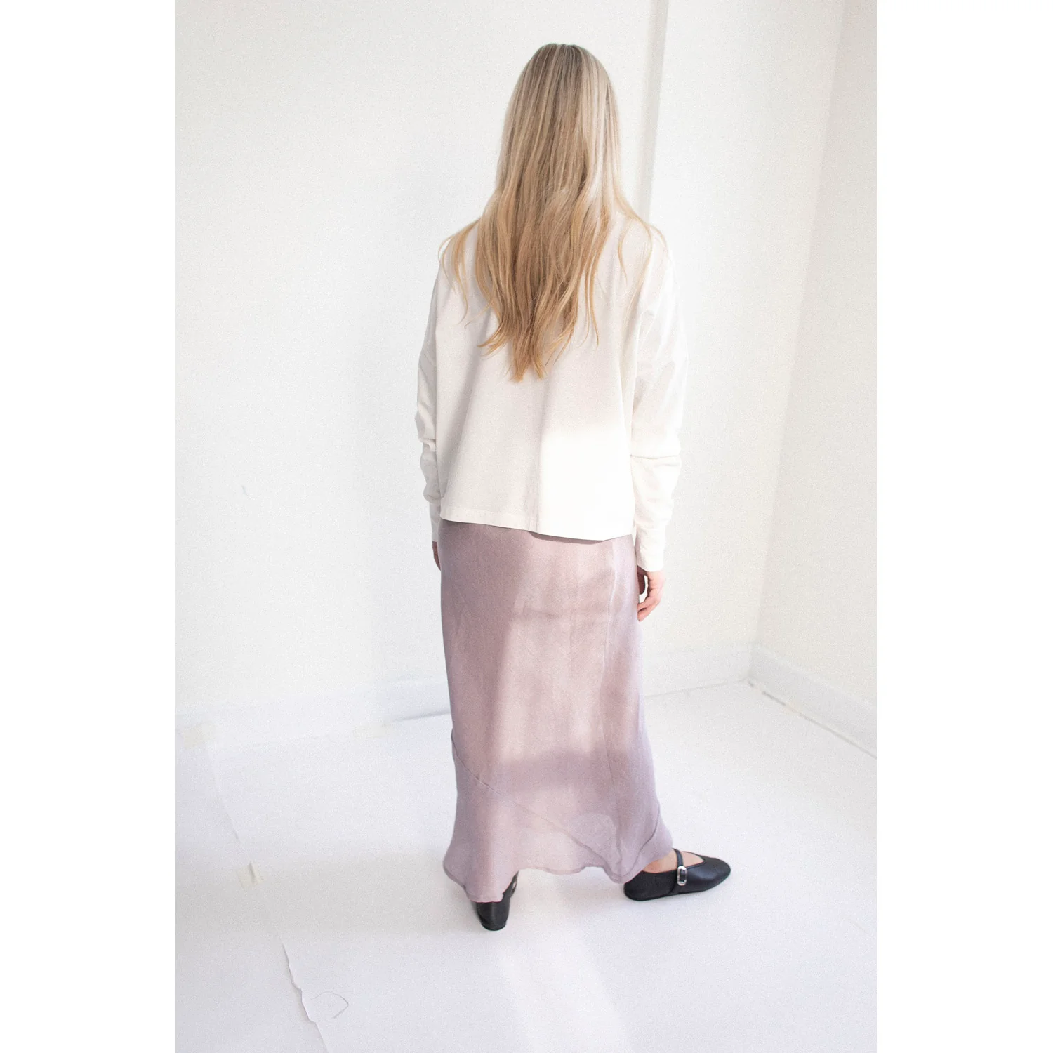 Baserange Larva Skirt in Mori Purple - Image 7