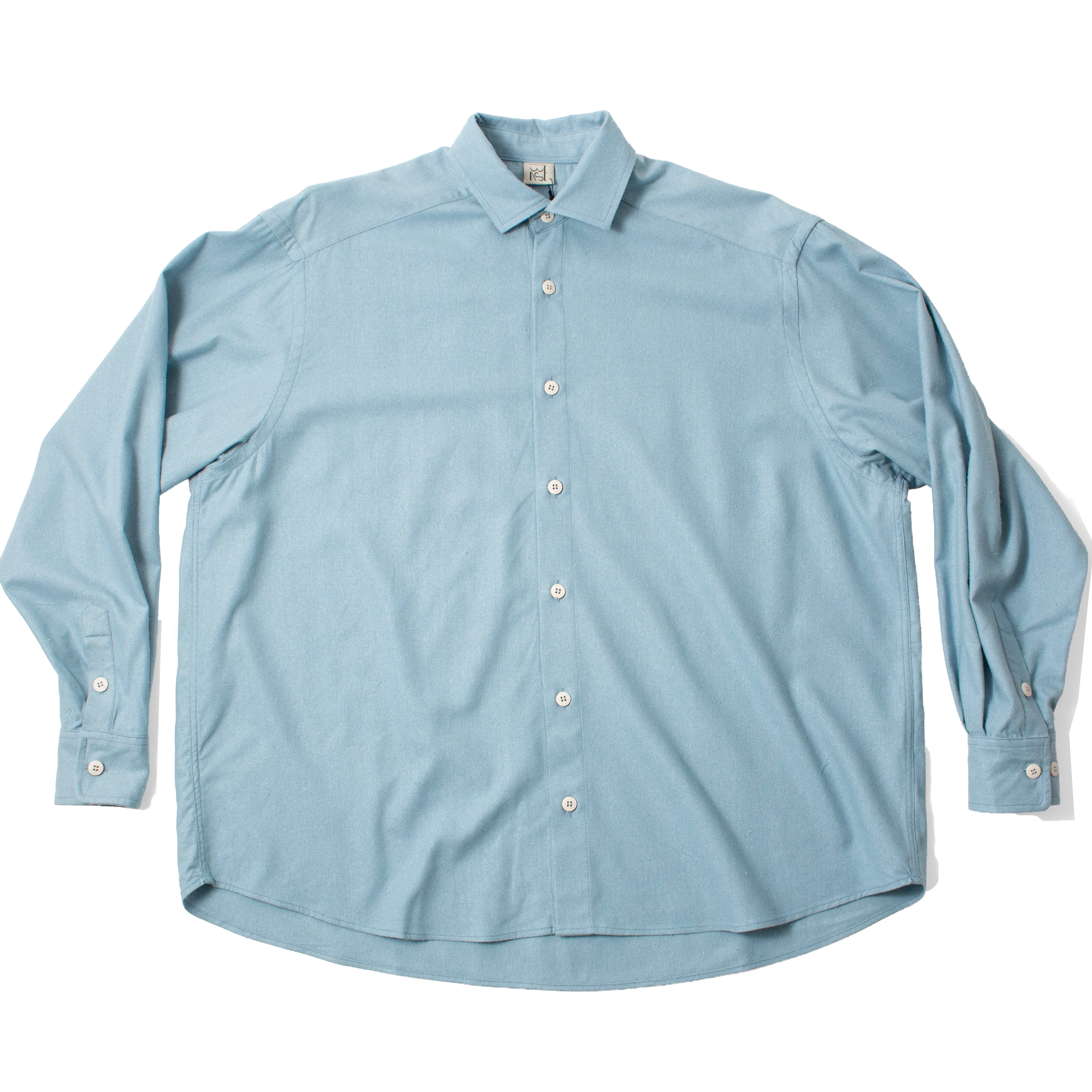 Baserange Wild Shirt in Seri Blue - Image 2