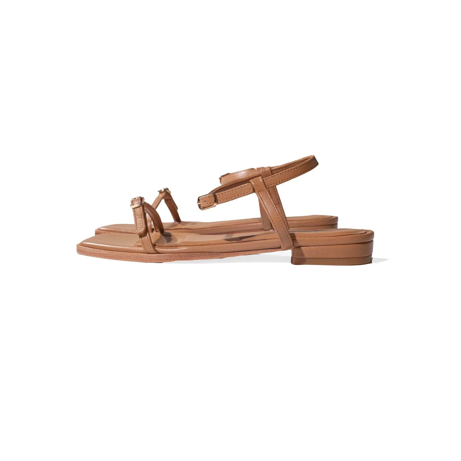 Beatrice Valenzuela Antigua Sandal in Tobacco - Image 3