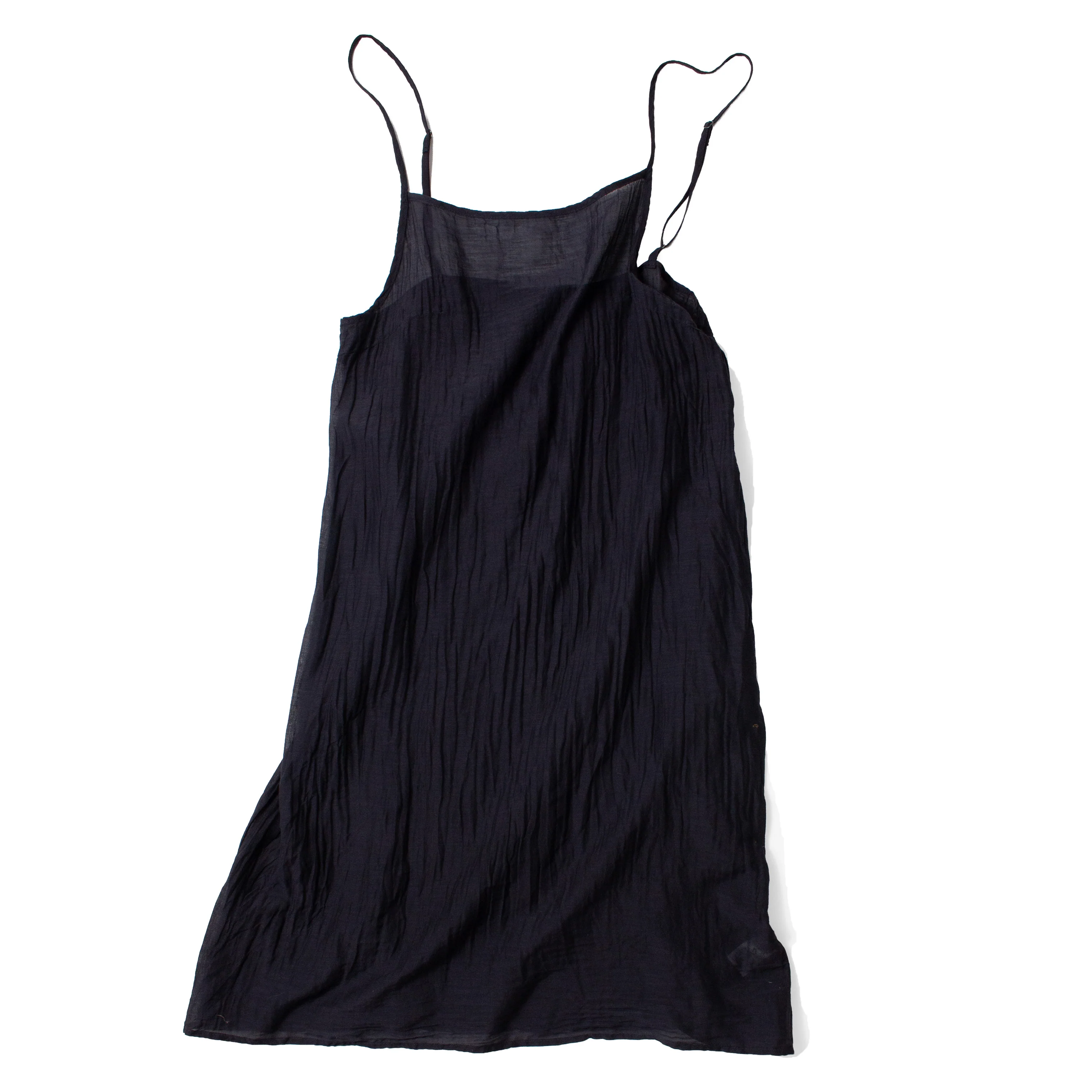 Black Crane Cami Dress in Faded Black - Image 2