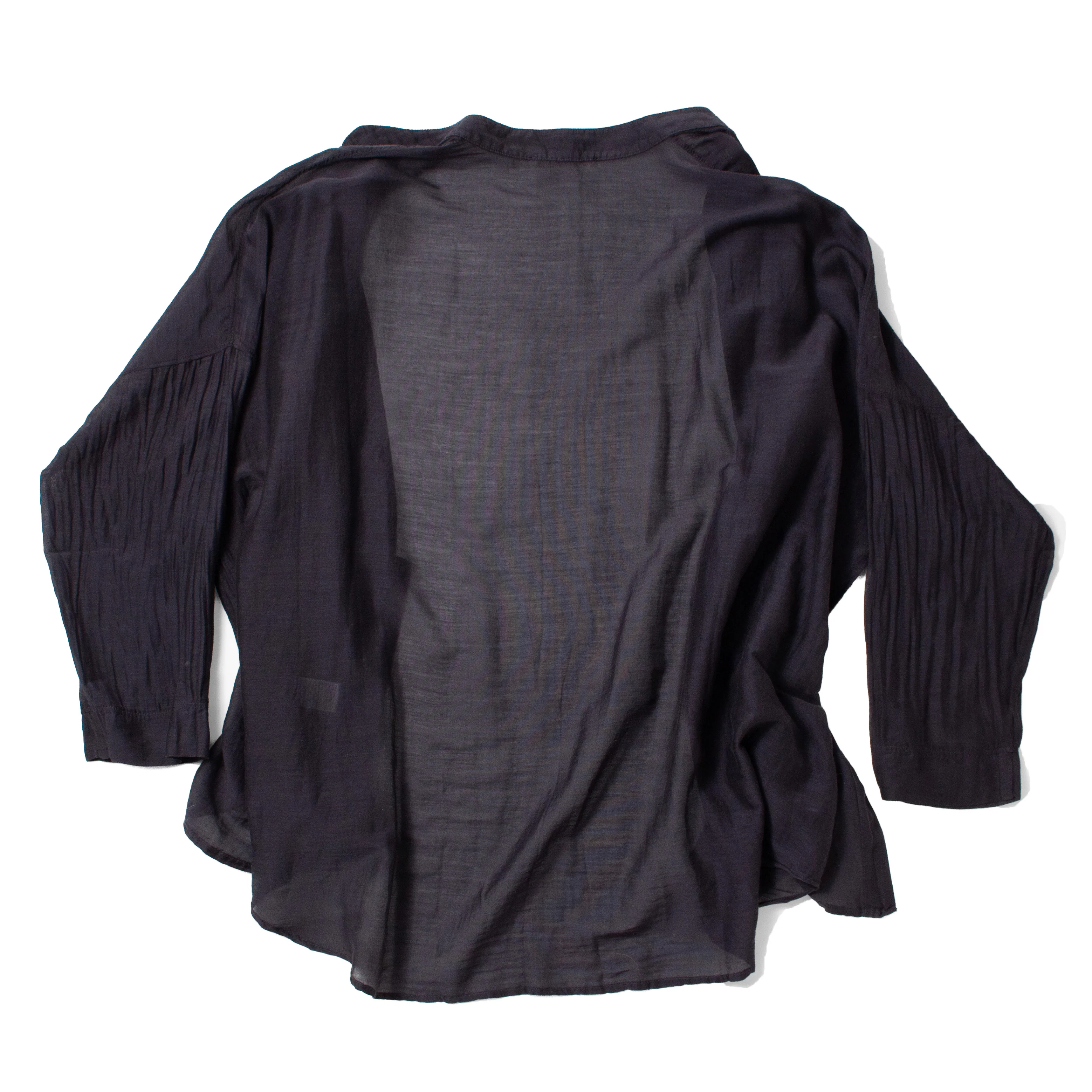 Black Crane Square Shirt in Faded Black - Image 3