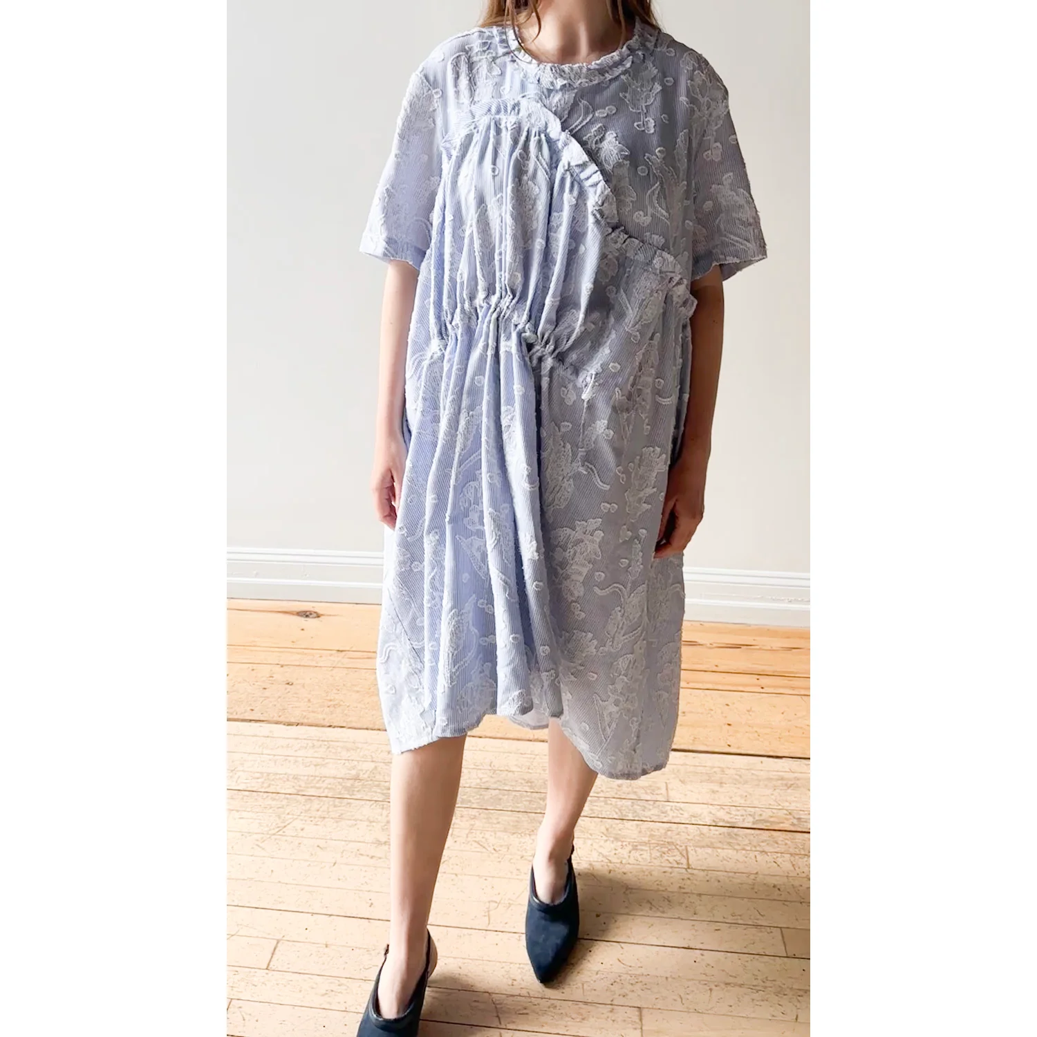 Henrik Vibskov Bon Chalant Dress in Crops - Image 4