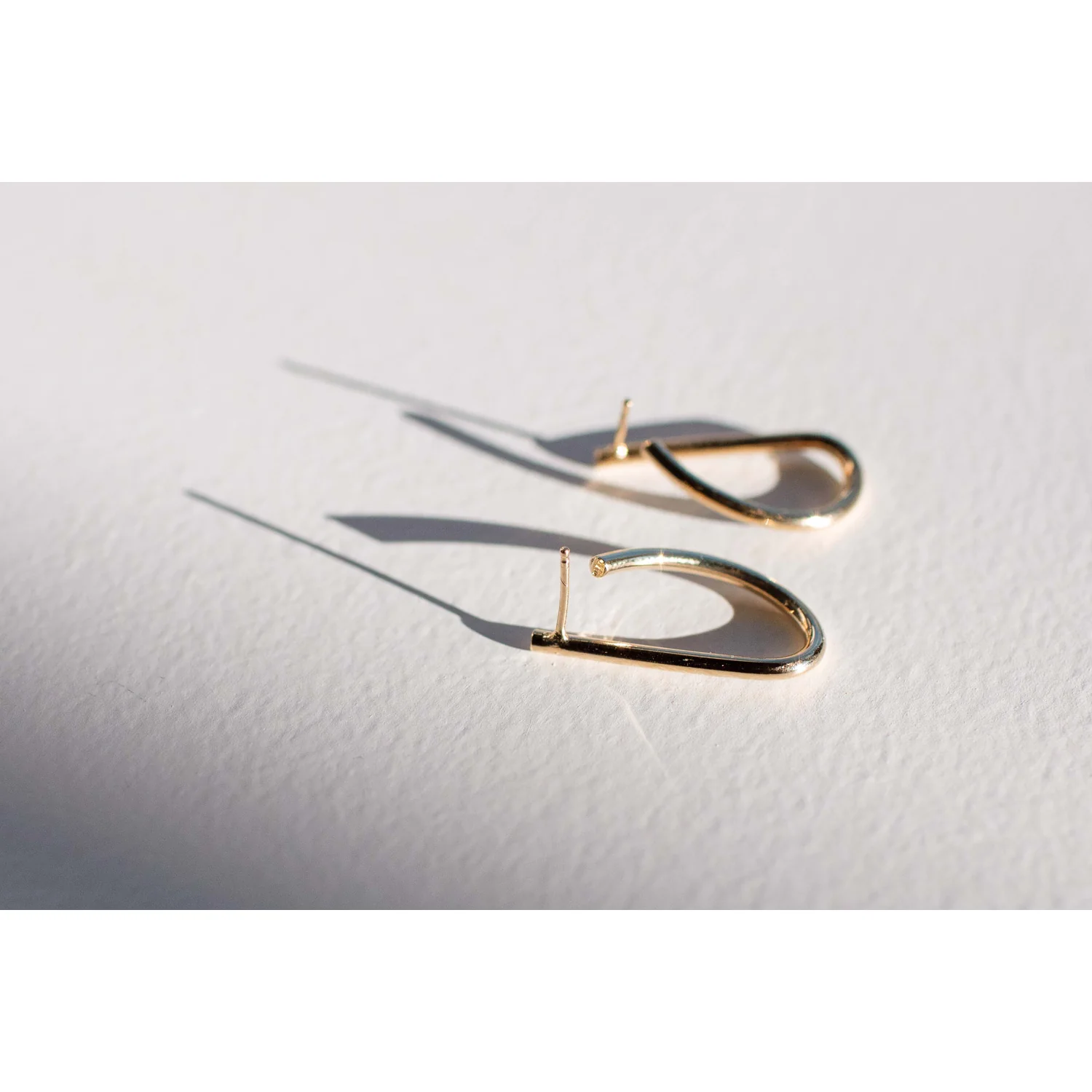 Fay Andrada Ele SM Earrings in 23K Gold Plated Silver - Image 4