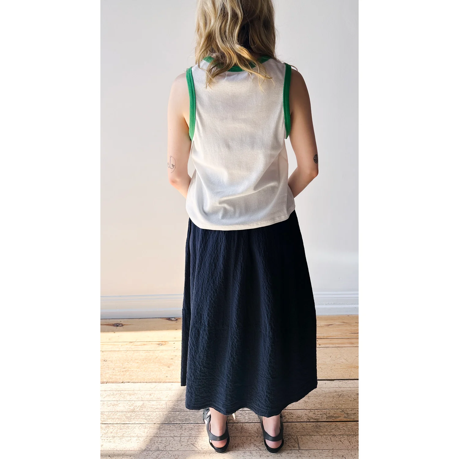 Labo.Art Gea Skirt in Atlantic - Image 5