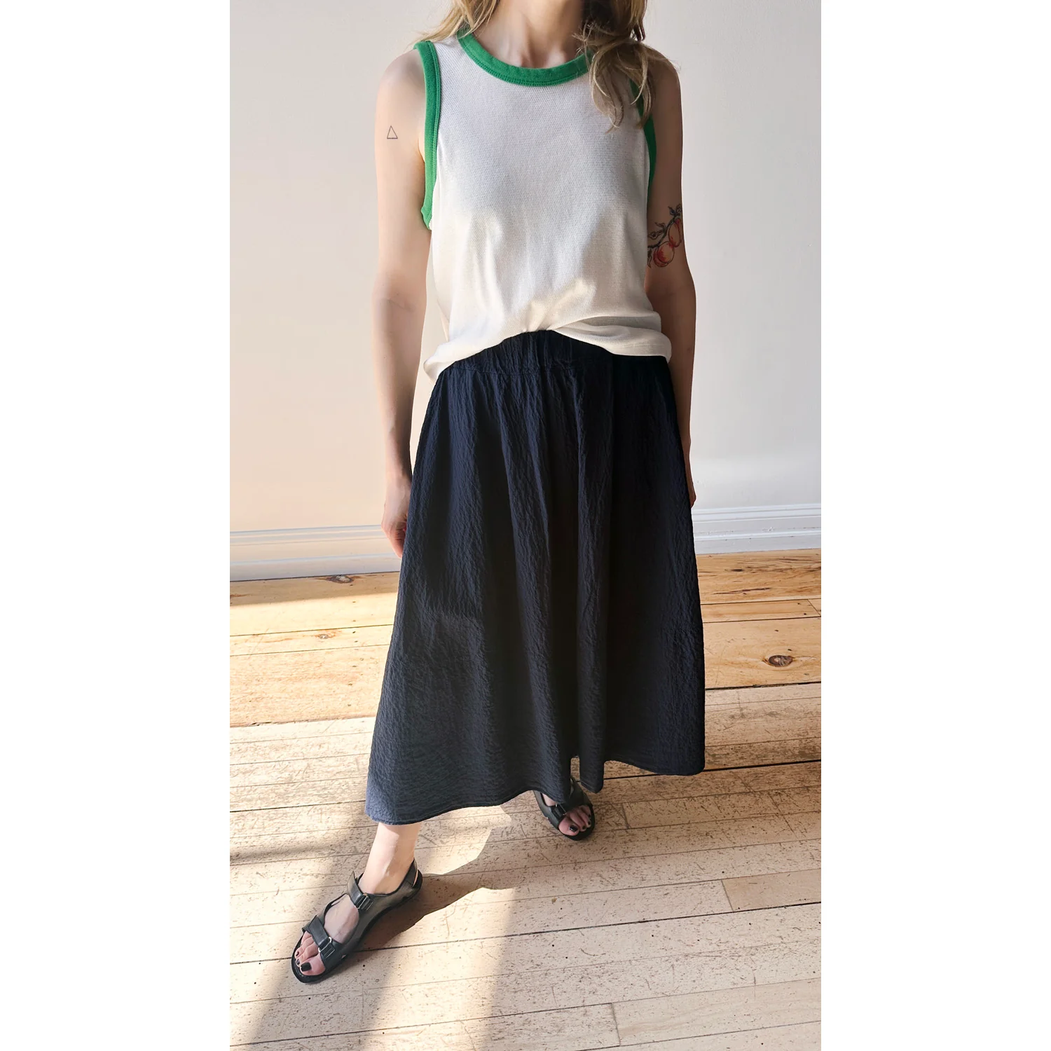 Labo.Art Gea Skirt in Atlantic - Image 4