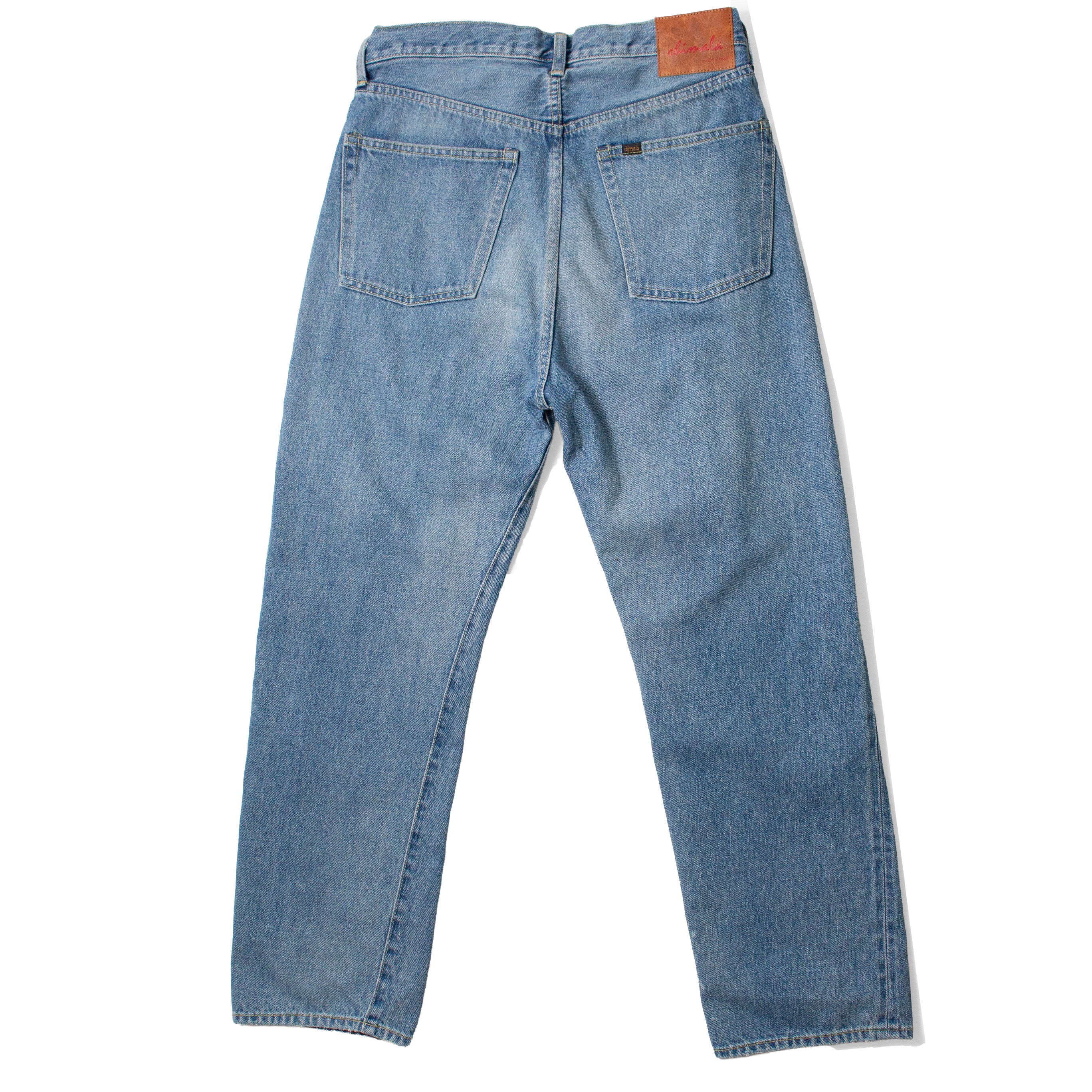Chimala 13.5oz Selvedge Denim Vintage Straight Cut in Smoky Blue - Image 3