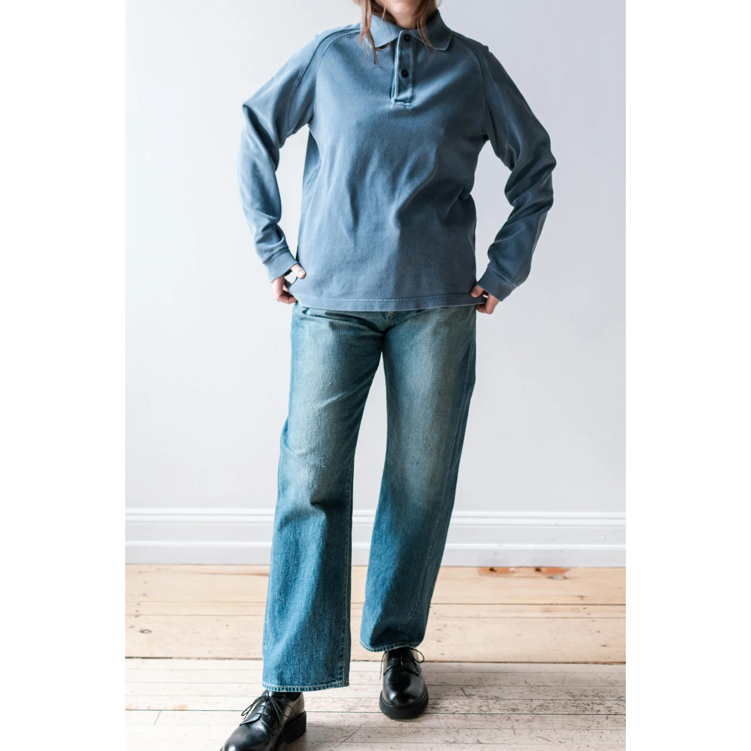 Chimala Selvedge Denim Monroe Cut in Medium Wash - Image 4