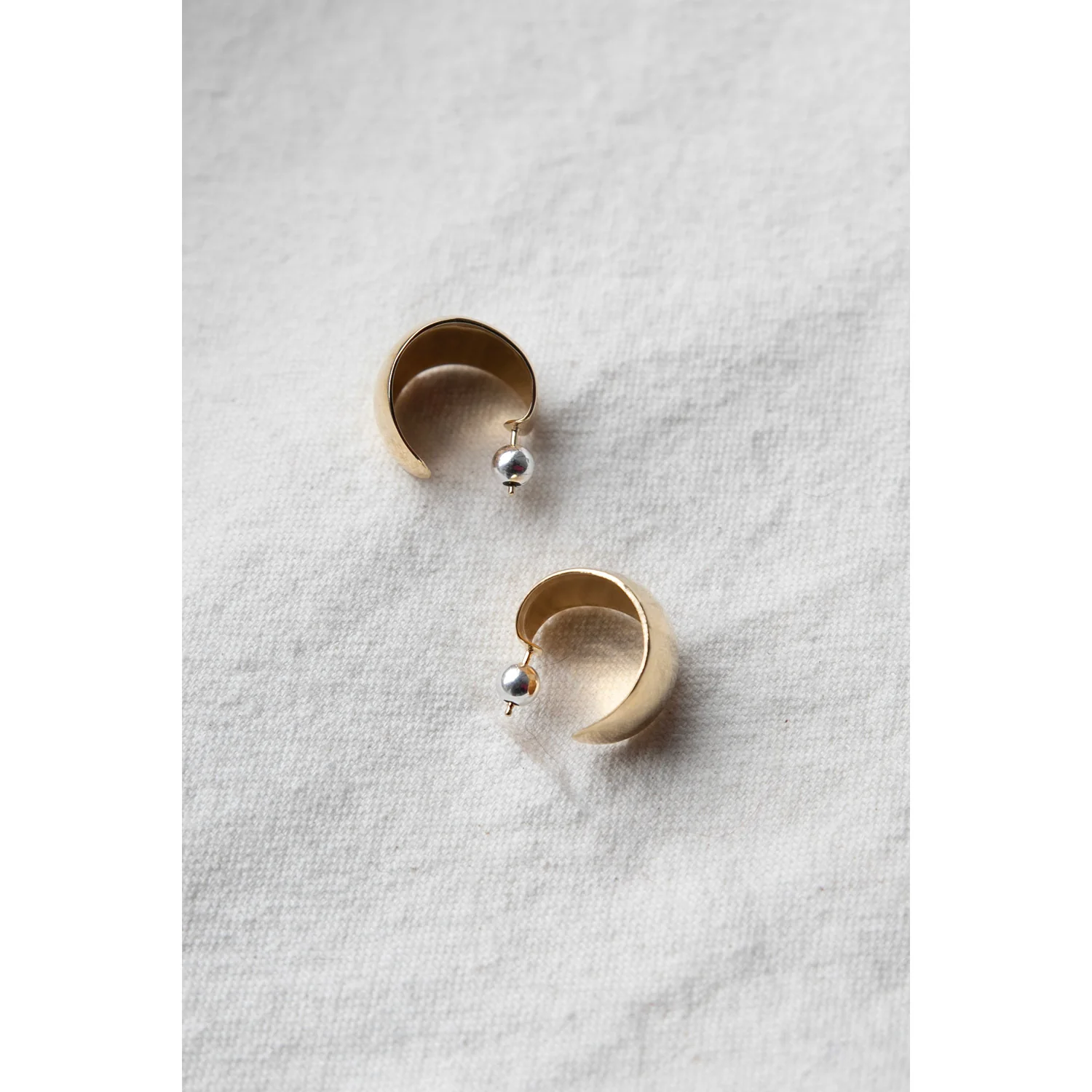 Fay Andrada Koko SM Hoops in Gold Vermeil