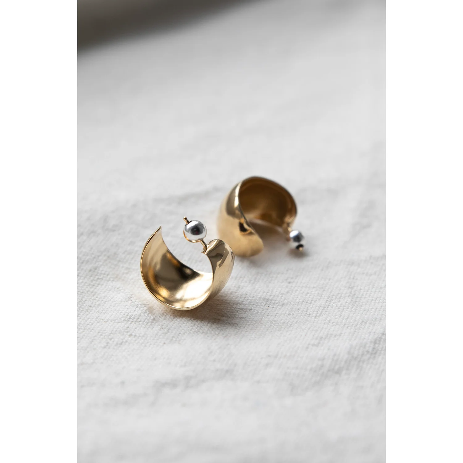 Fay Andrada Koko SM Hoops in Gold Vermeil - Image 3