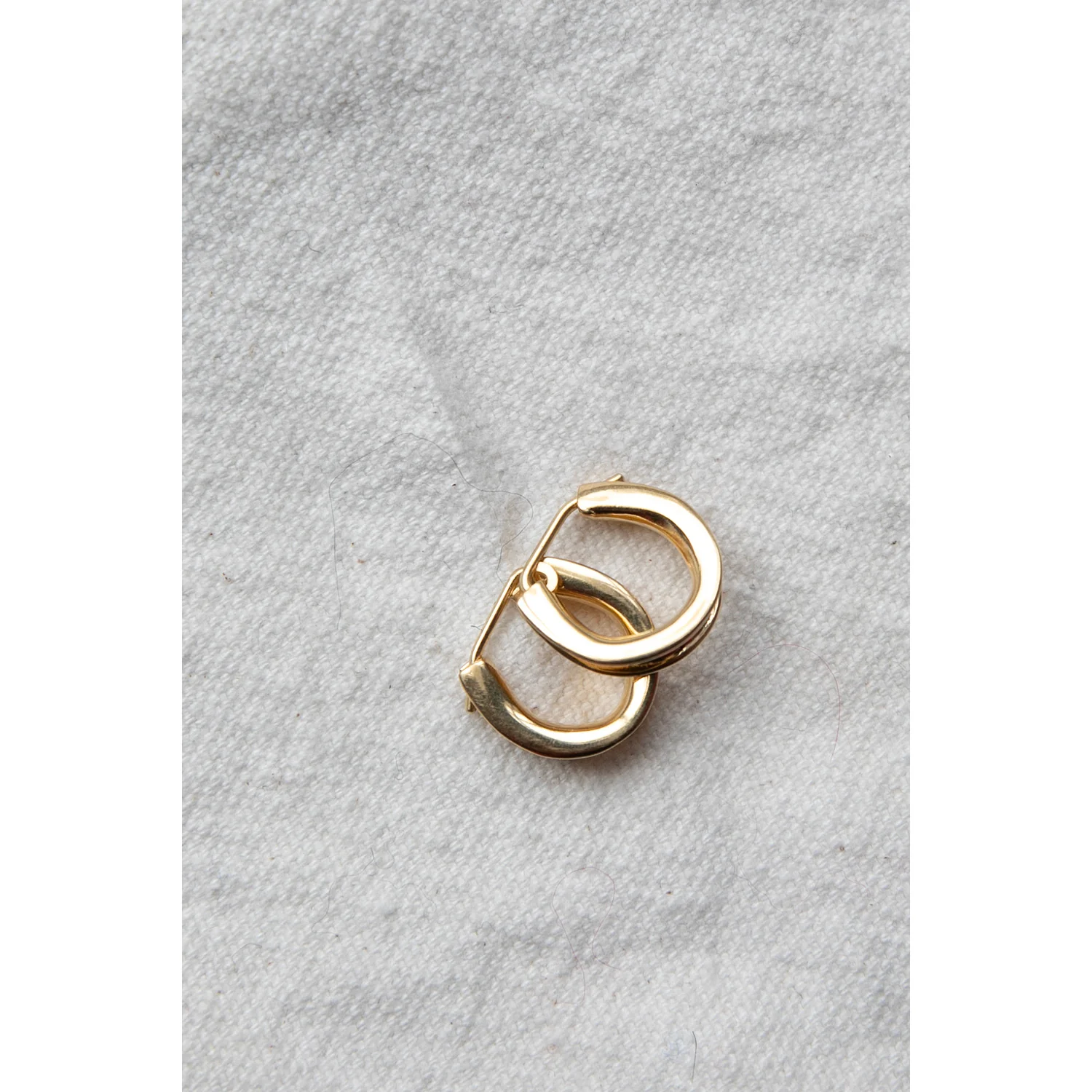 Fay Andrada Lukko SM Hoops in Gold Vermeil - Image 4