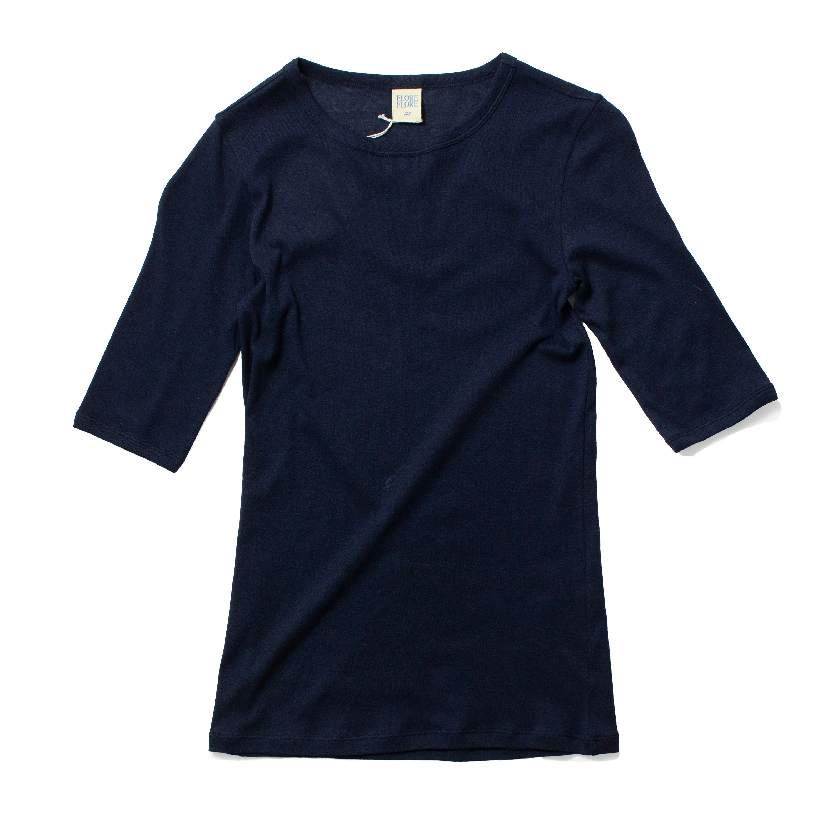 Flore Flore Anna Tee in Navy - Image 2