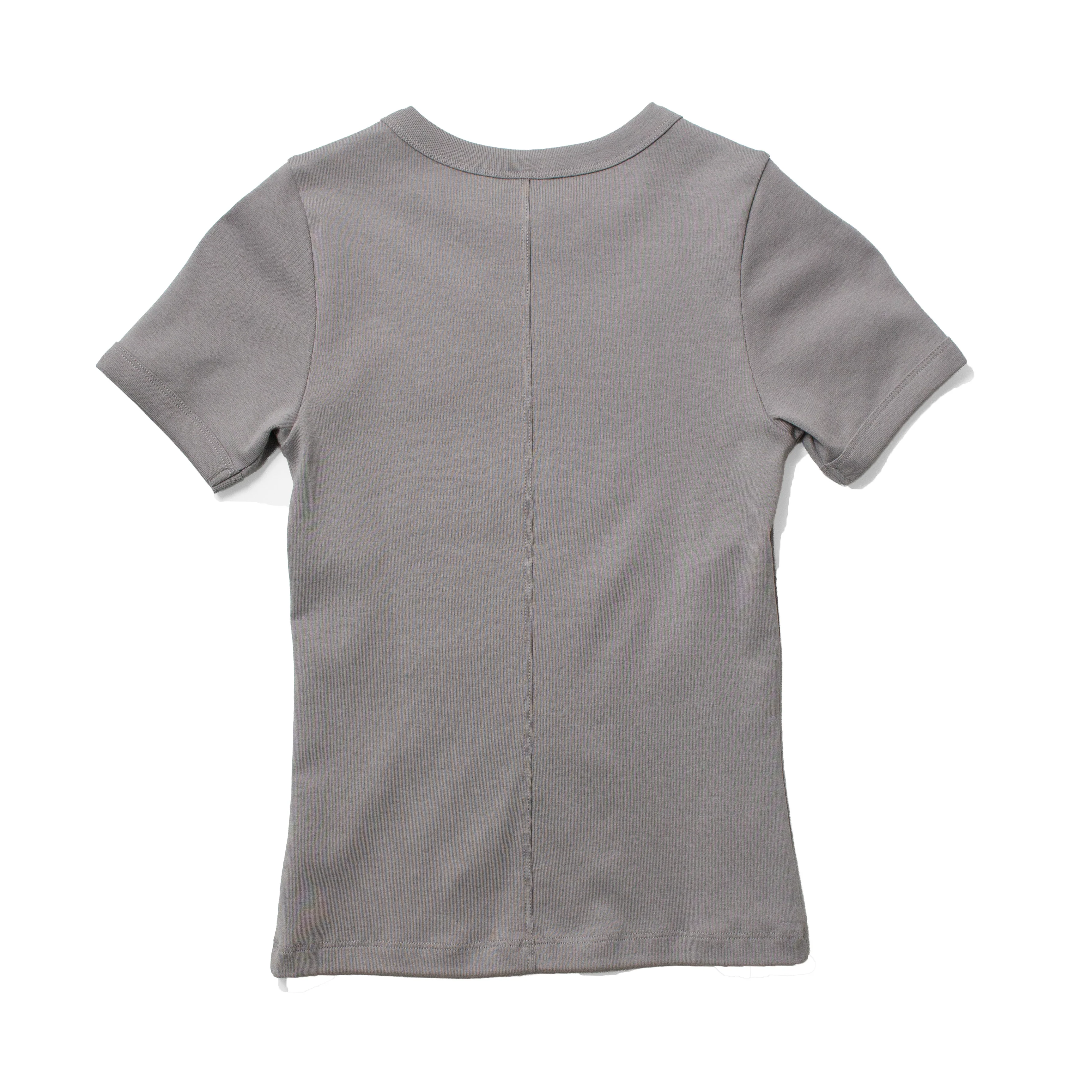 Flore Flore Car Tee in Mouse - Image 3