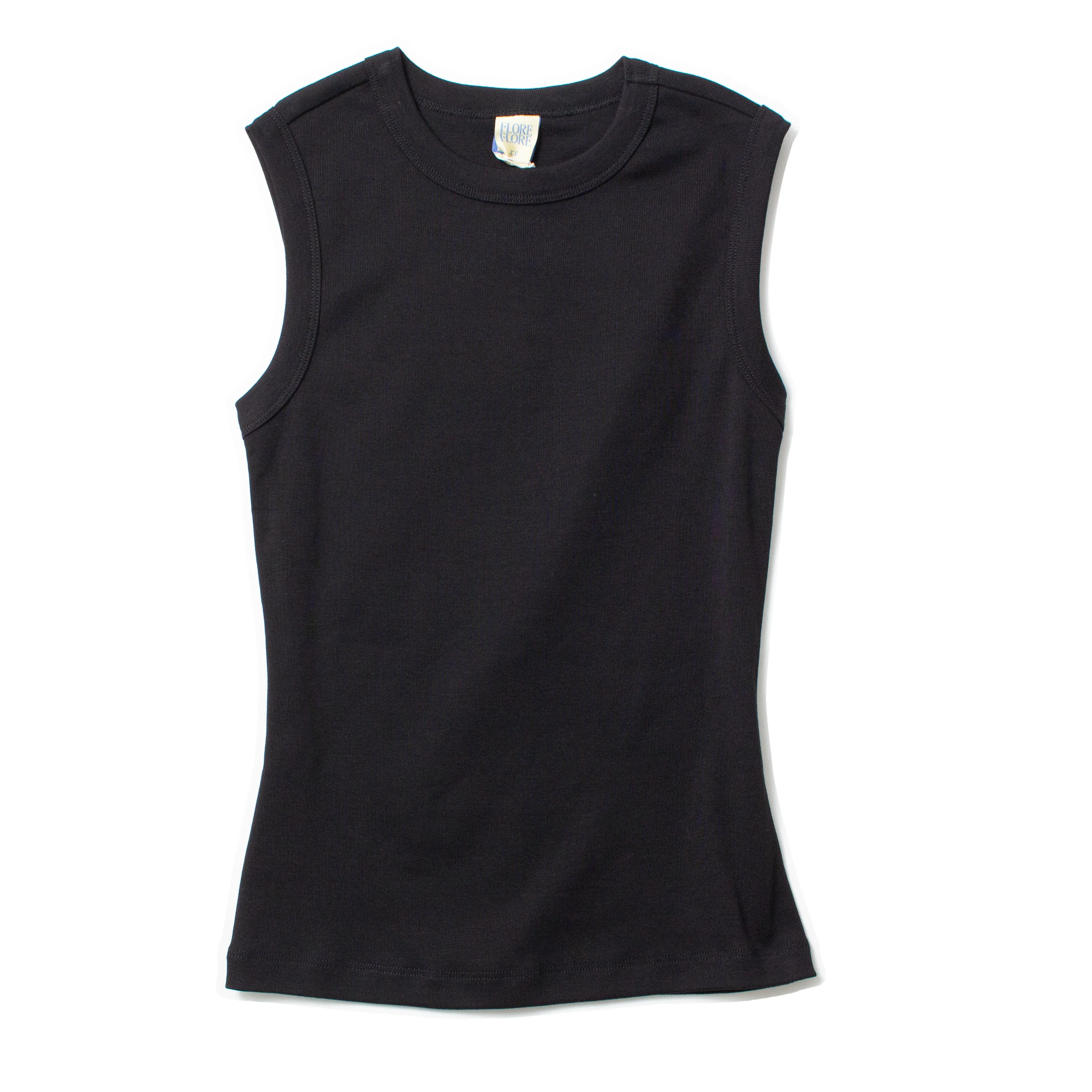 Flore Flore Esmé Tank in Black - Image 2
