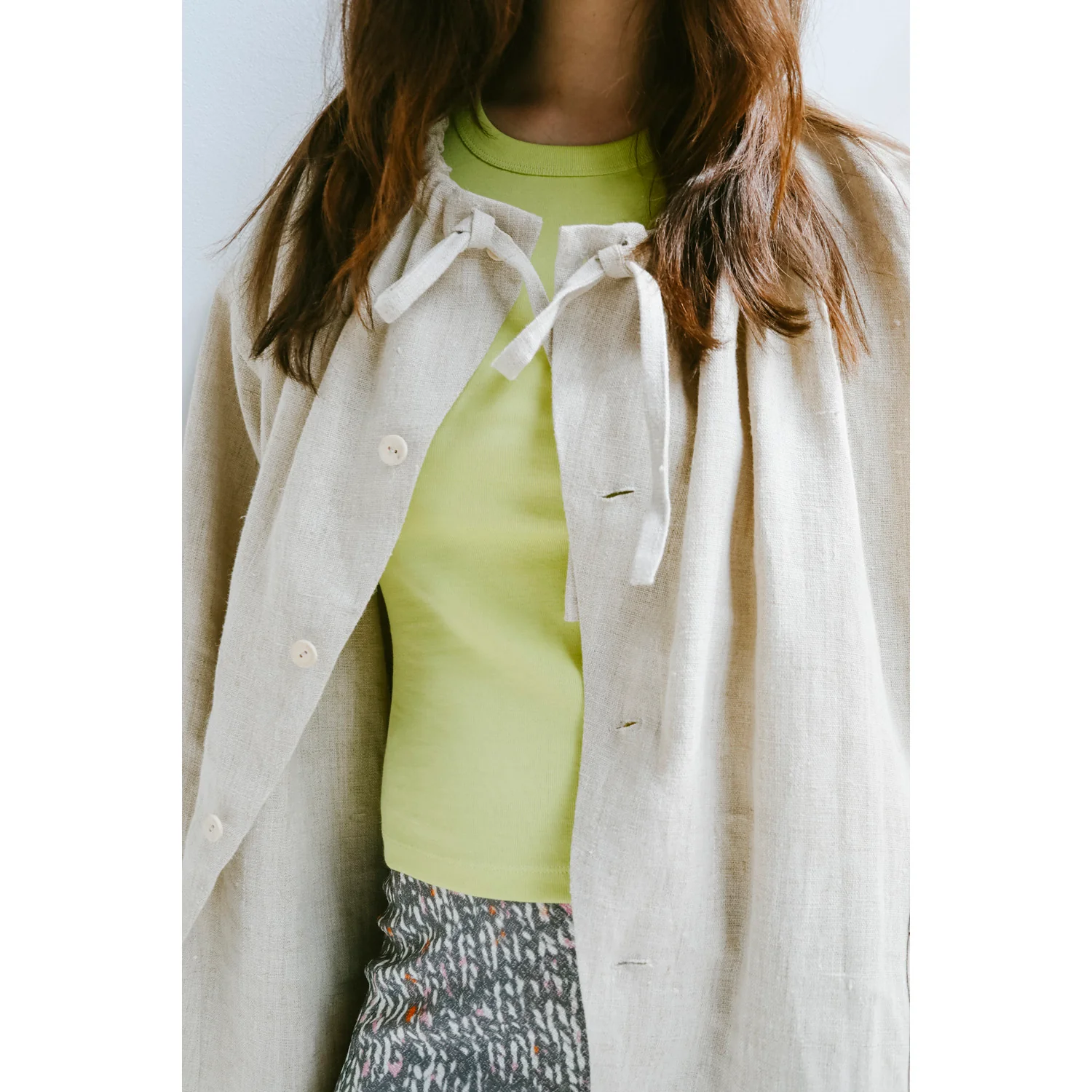 Flore Flore Hannah Tank in Lime - Image 7