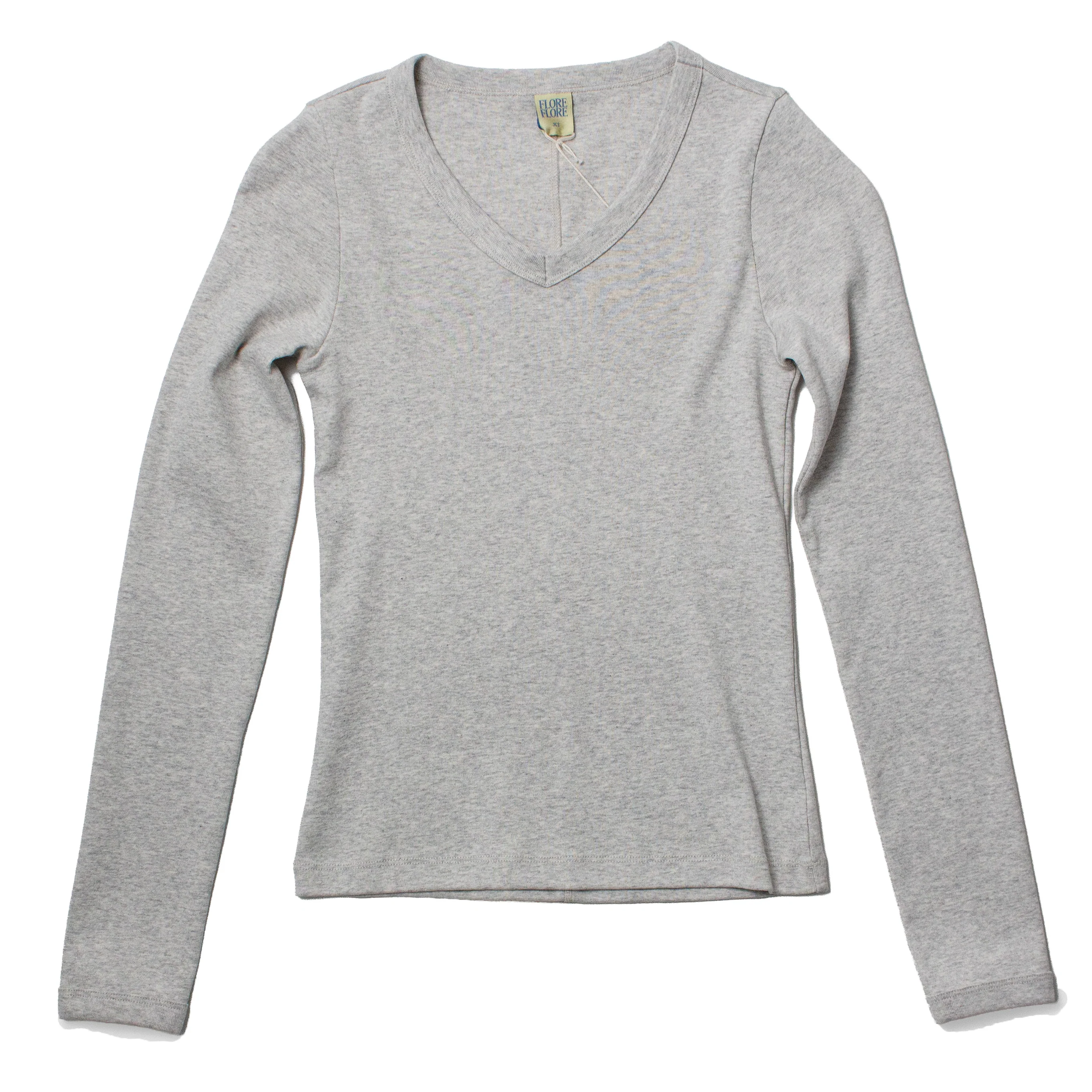 Flore Flore Jill Longsleeve in Heather Grey - Image 2