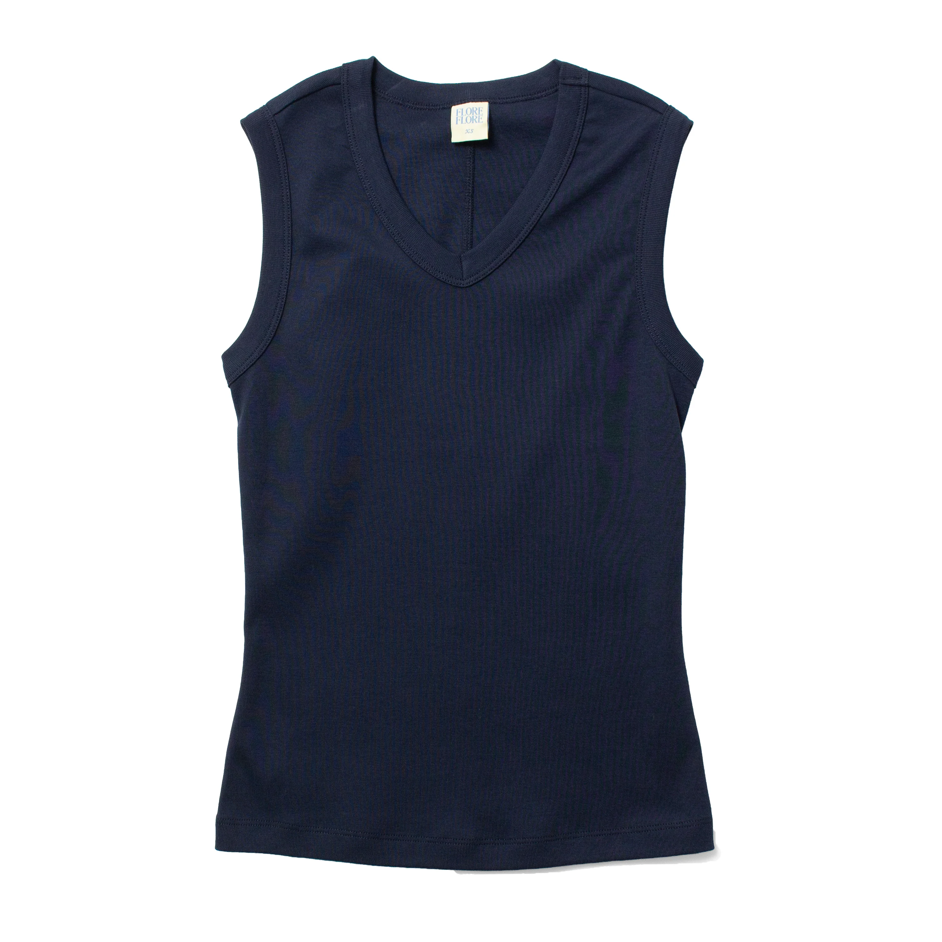 Flore Flore Jill Tank in Navy - Image 2