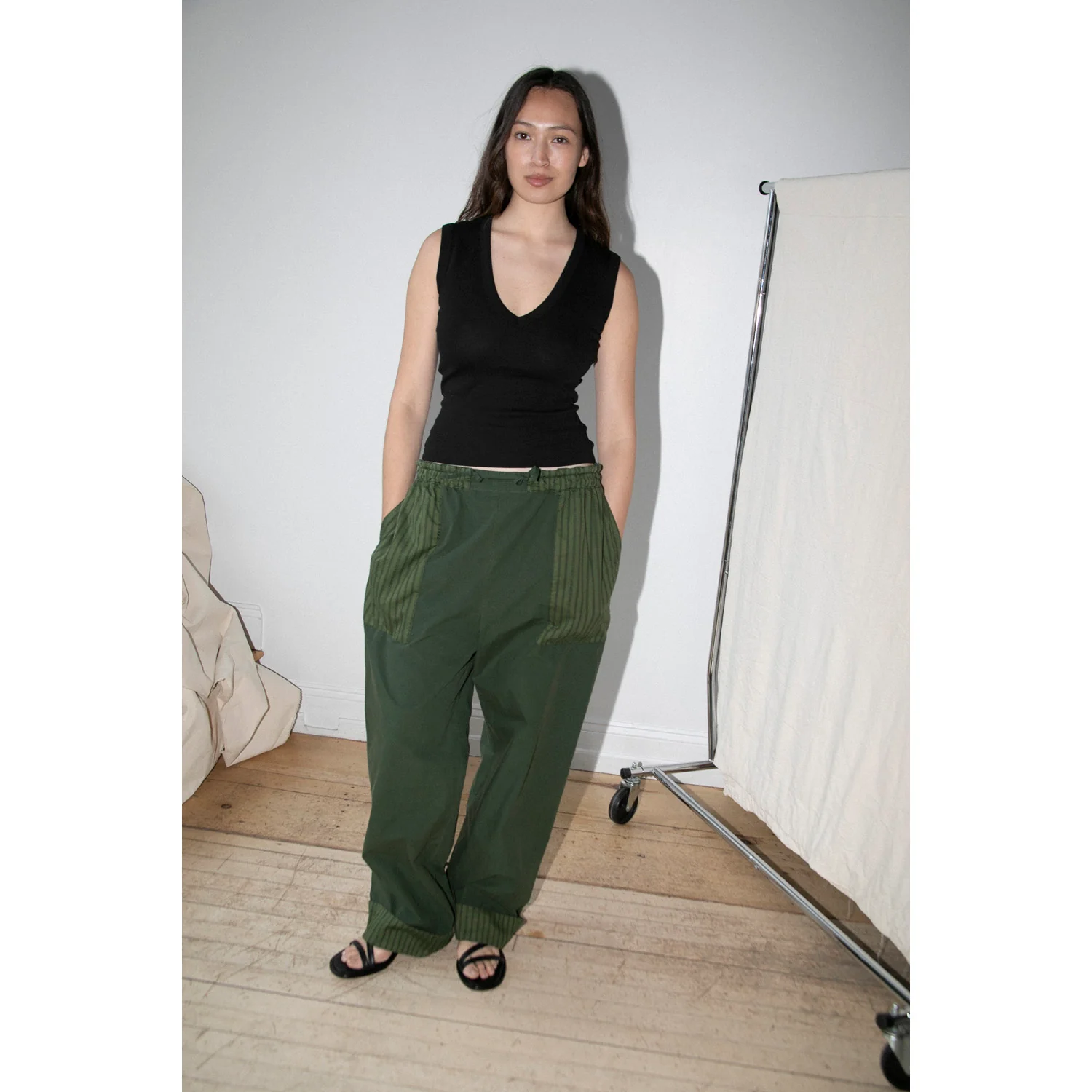 Flore Flore Dewi Tank in Black - Image 5