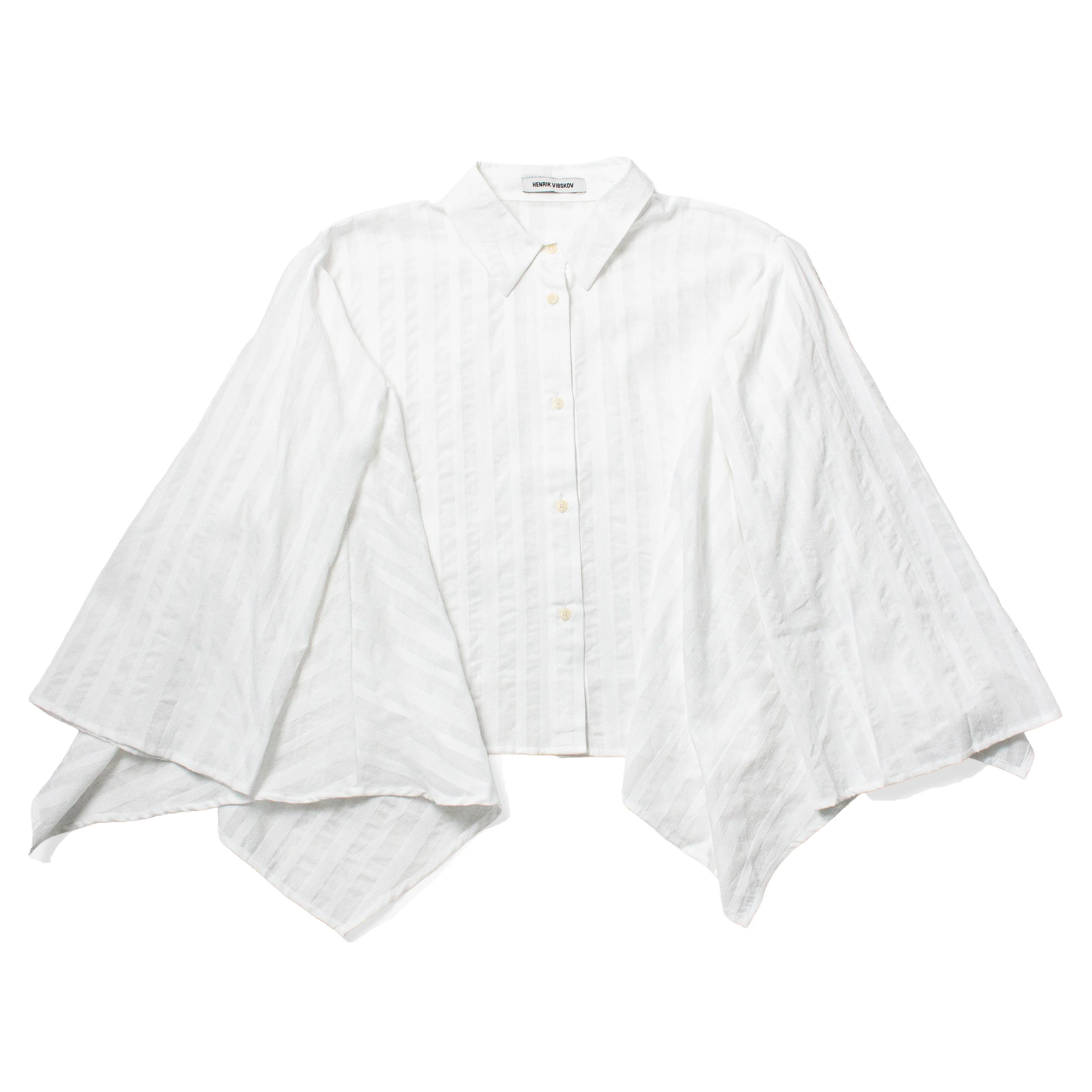 Henrik Vibskov Slip Shirt in White - Image 2