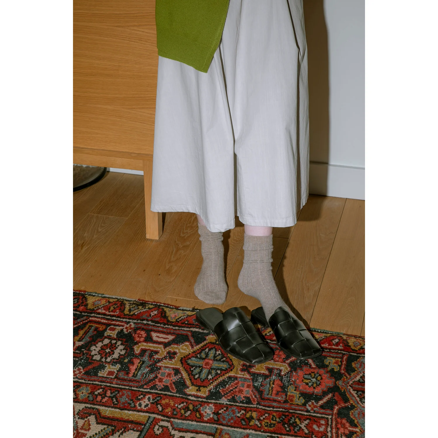Hereu Coraia Mule in Black - Image 6