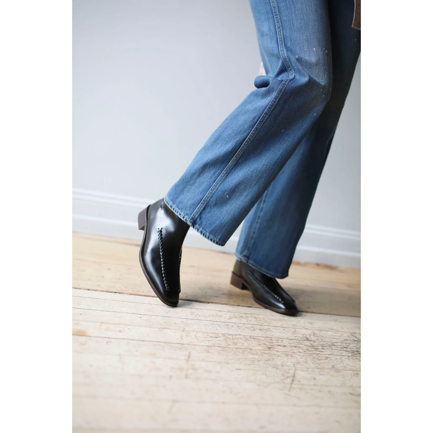 Hereu Metla Polished Boot in Ebony - Image 6