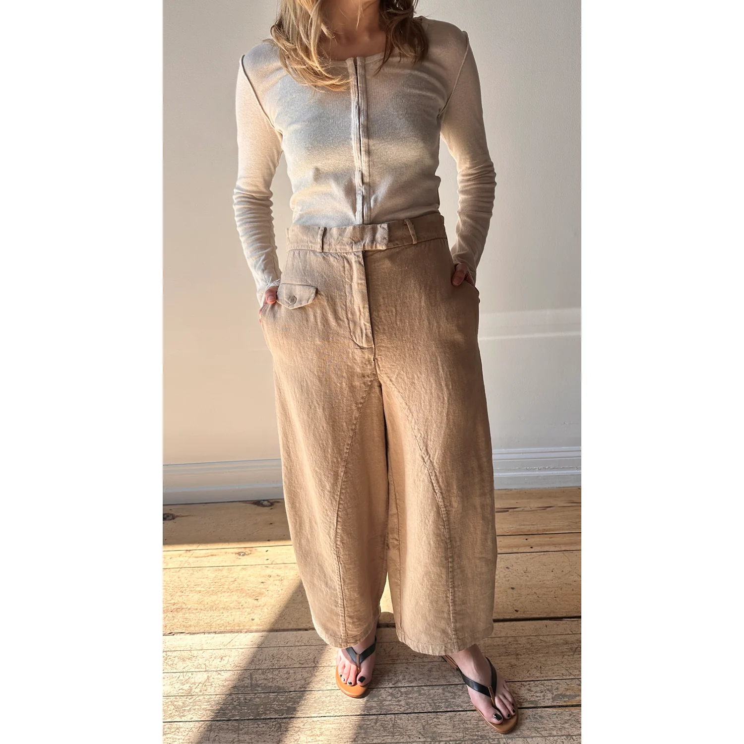 Shaina Mote Lantern Trouser in Dune - Image 4