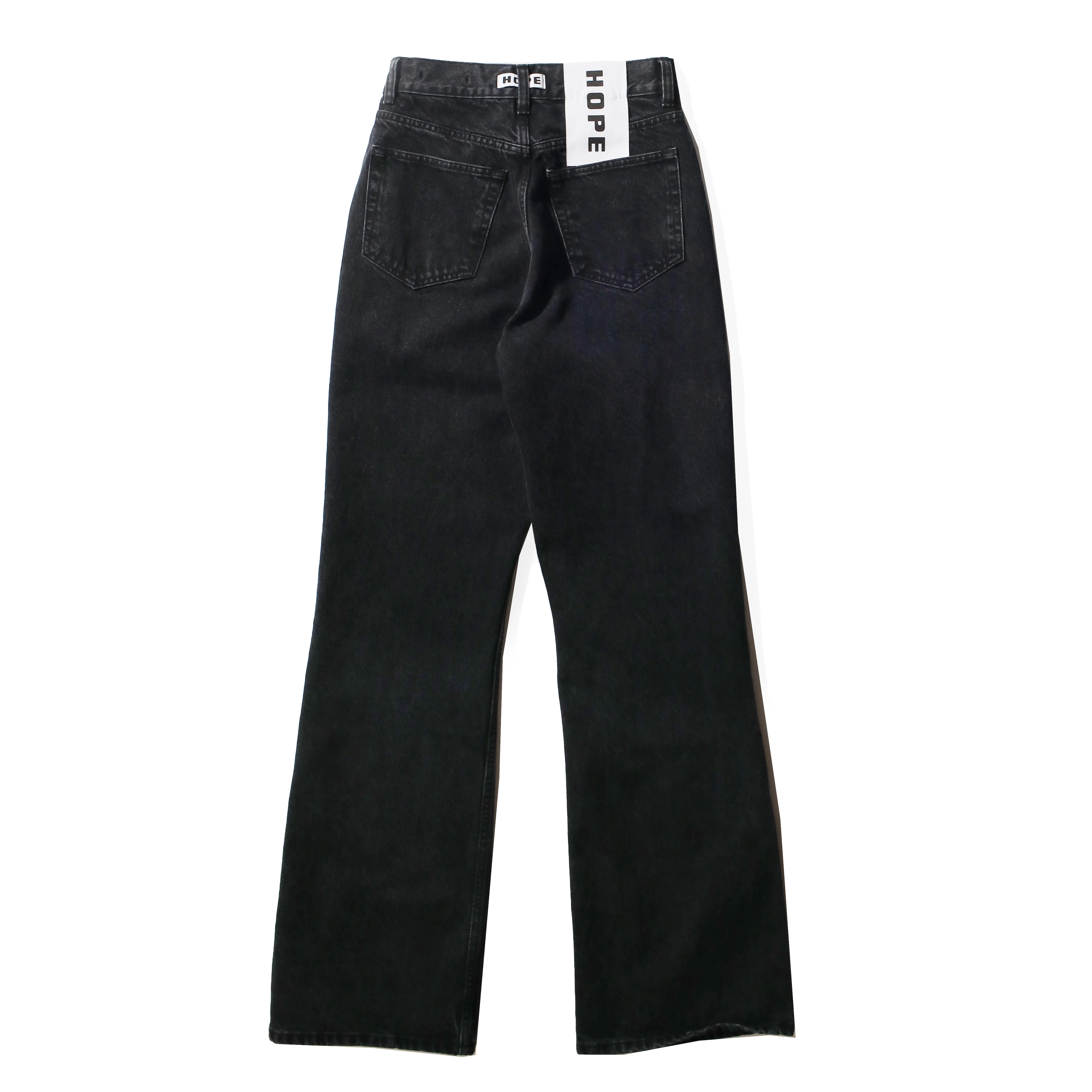 Hope Beat Jeans in Washed Black - Image 3