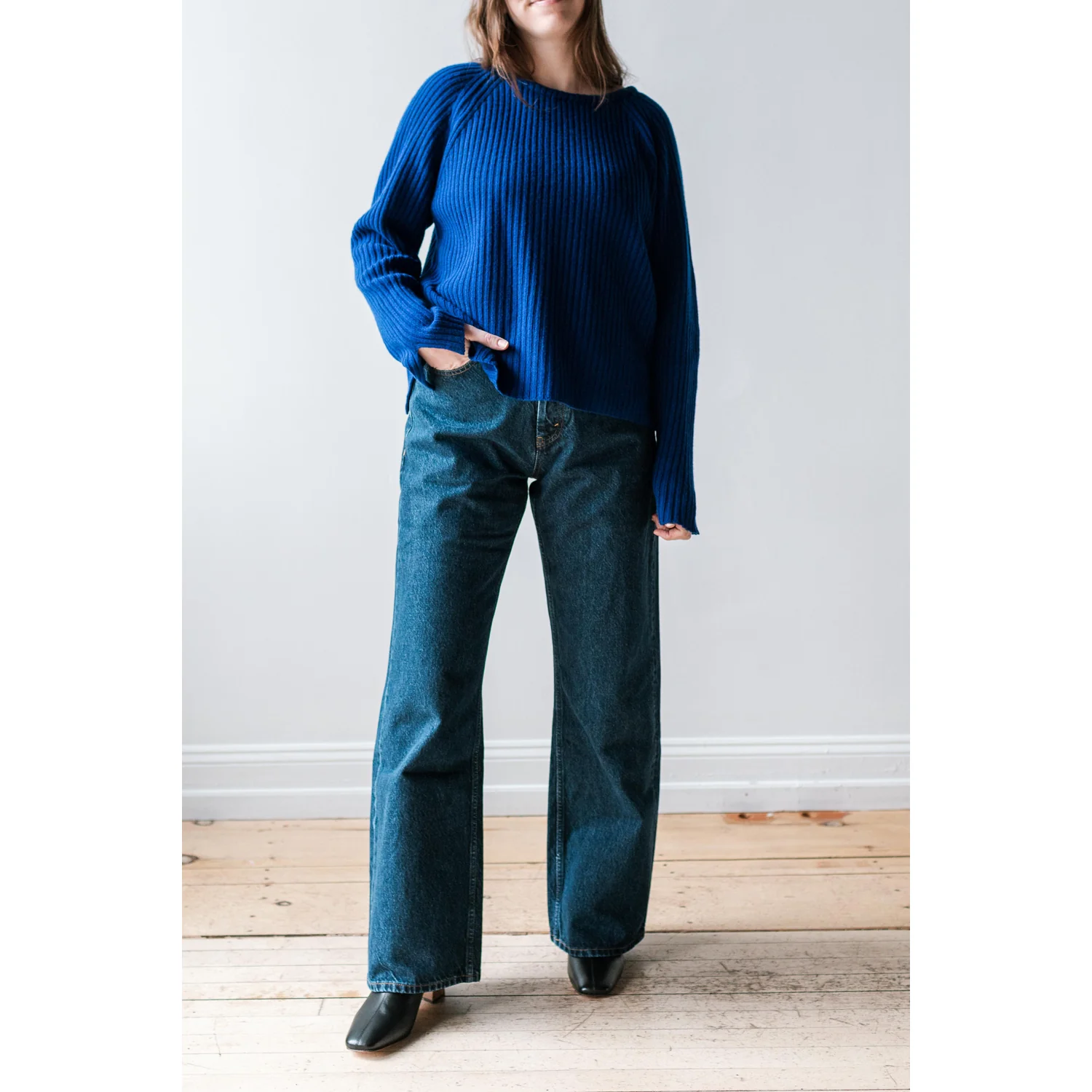 Hope Criss Jeans in Dark Indigo Wash - Image 13