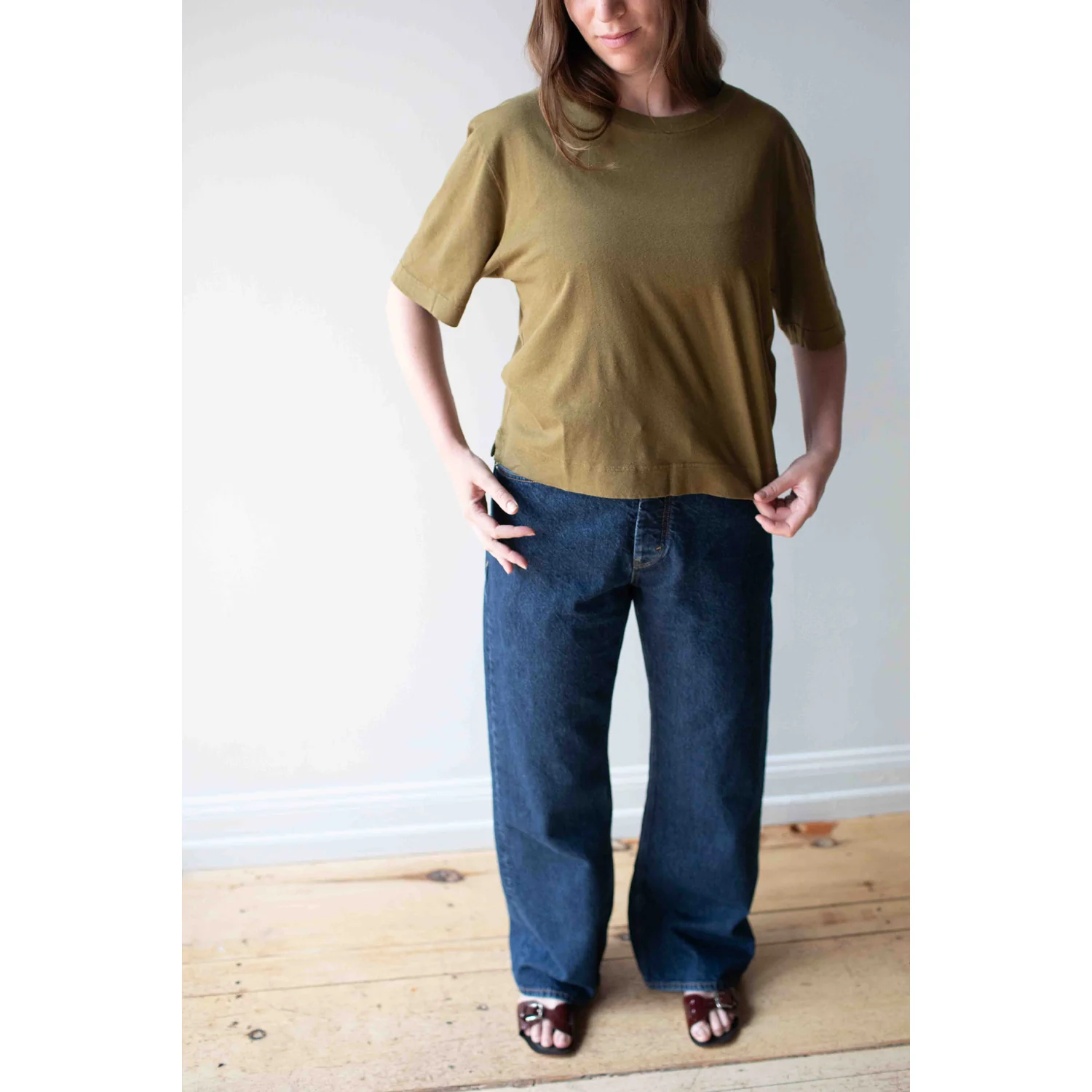 Hope Criss Jeans in Dark Indigo Wash - Image 17