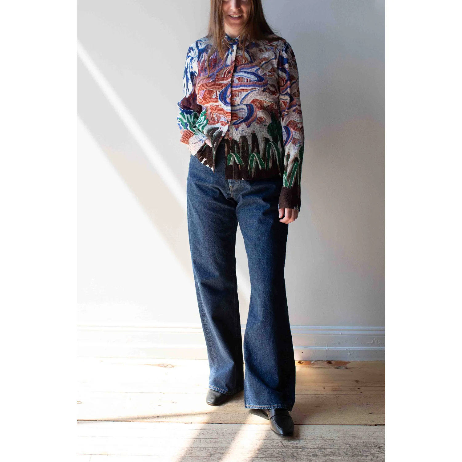 Hope Criss Jeans in Dark Indigo Wash - Image 7