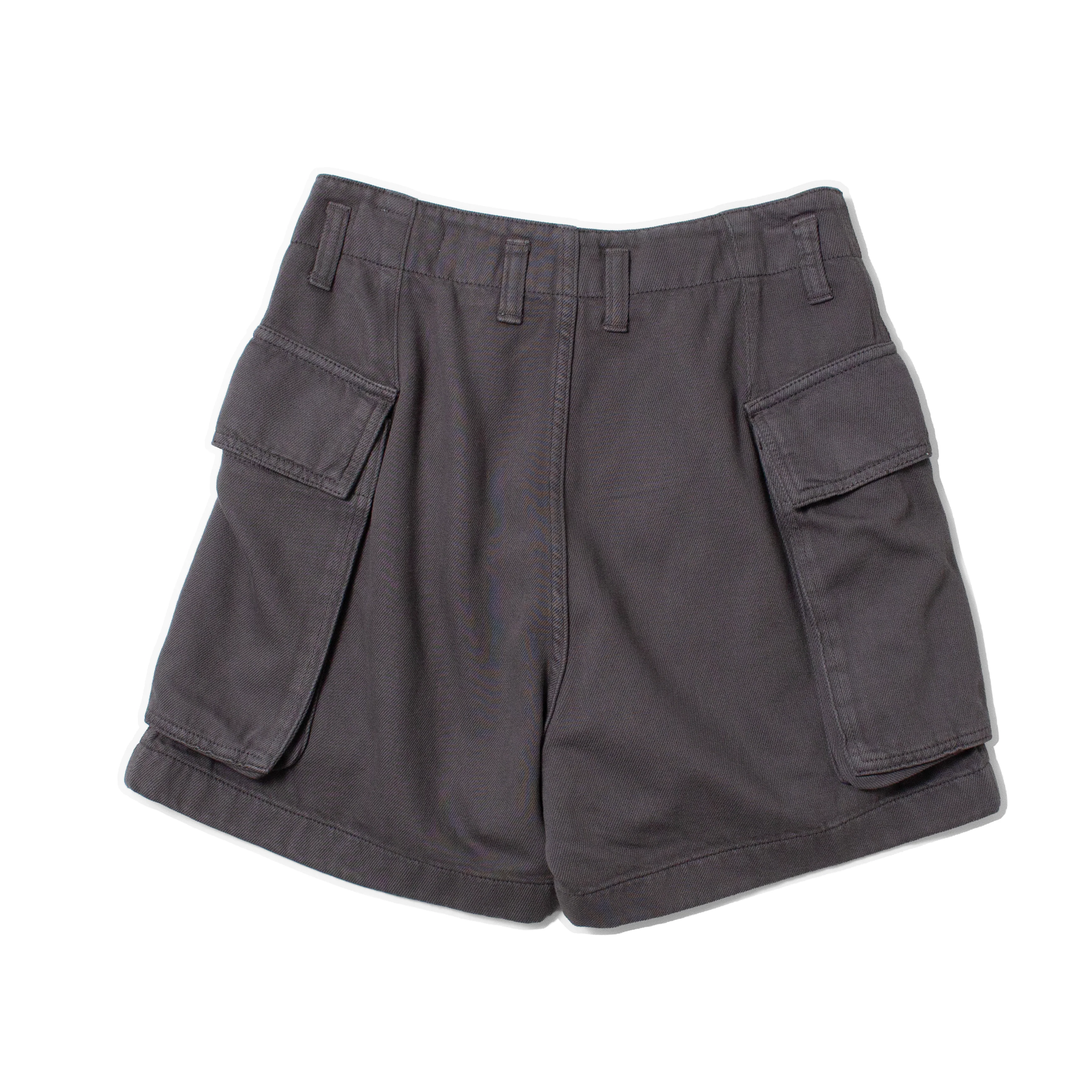 Hope Unwind Shorts in Washed Black Fluid Tencel - Image 3