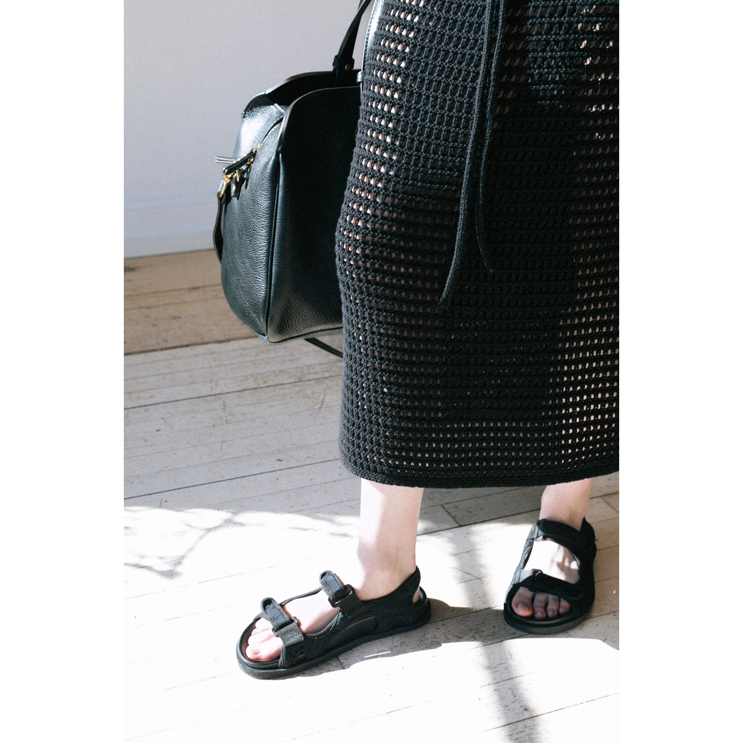 Jamie Haller The Walking Sandal Sneaker in Black - Image 4