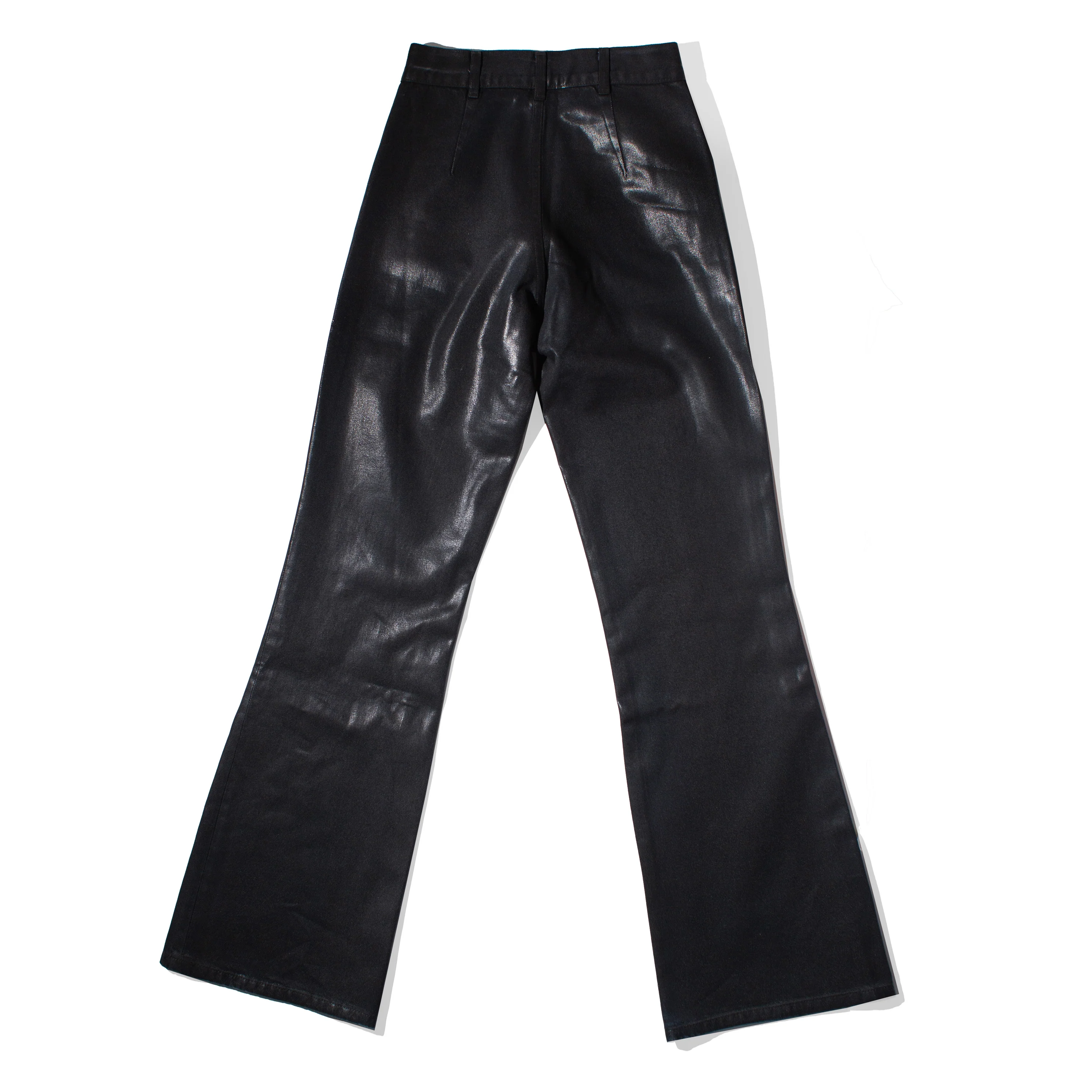 Jesse Kamm Les Deux Pants in Black Lacquer - Image 3