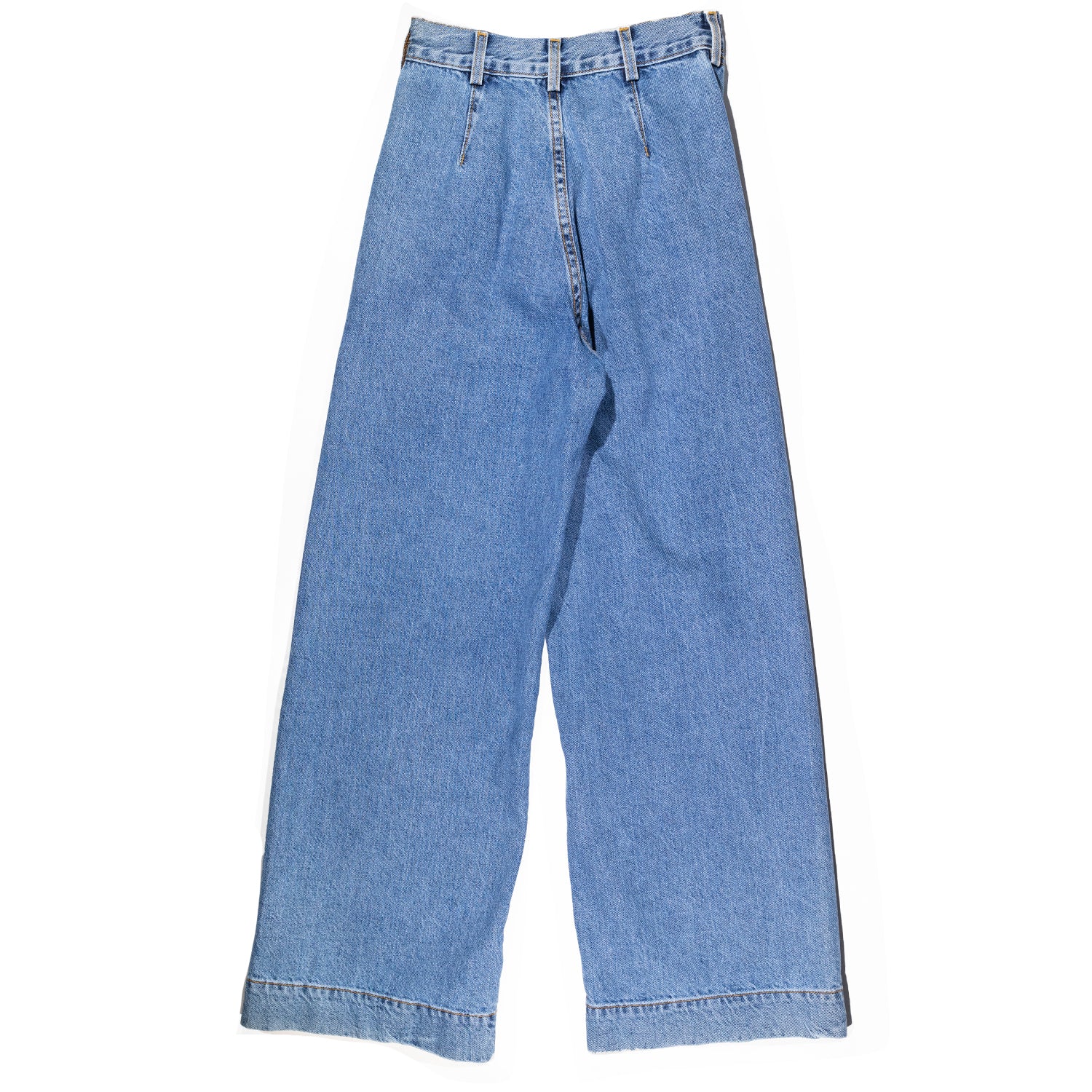 Jesse Kamm Sailor Pant in Cowboy Blue - Image 3