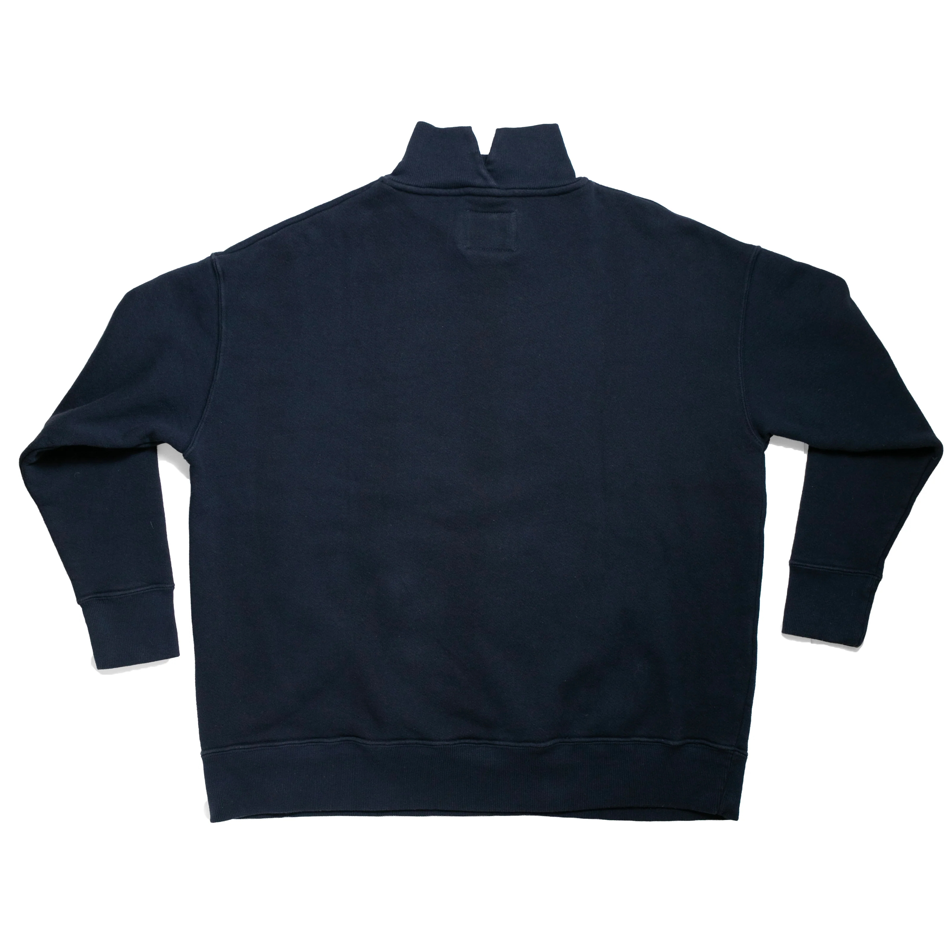 JUDITH Oversized Mockneck in Dark Navy - Image 3