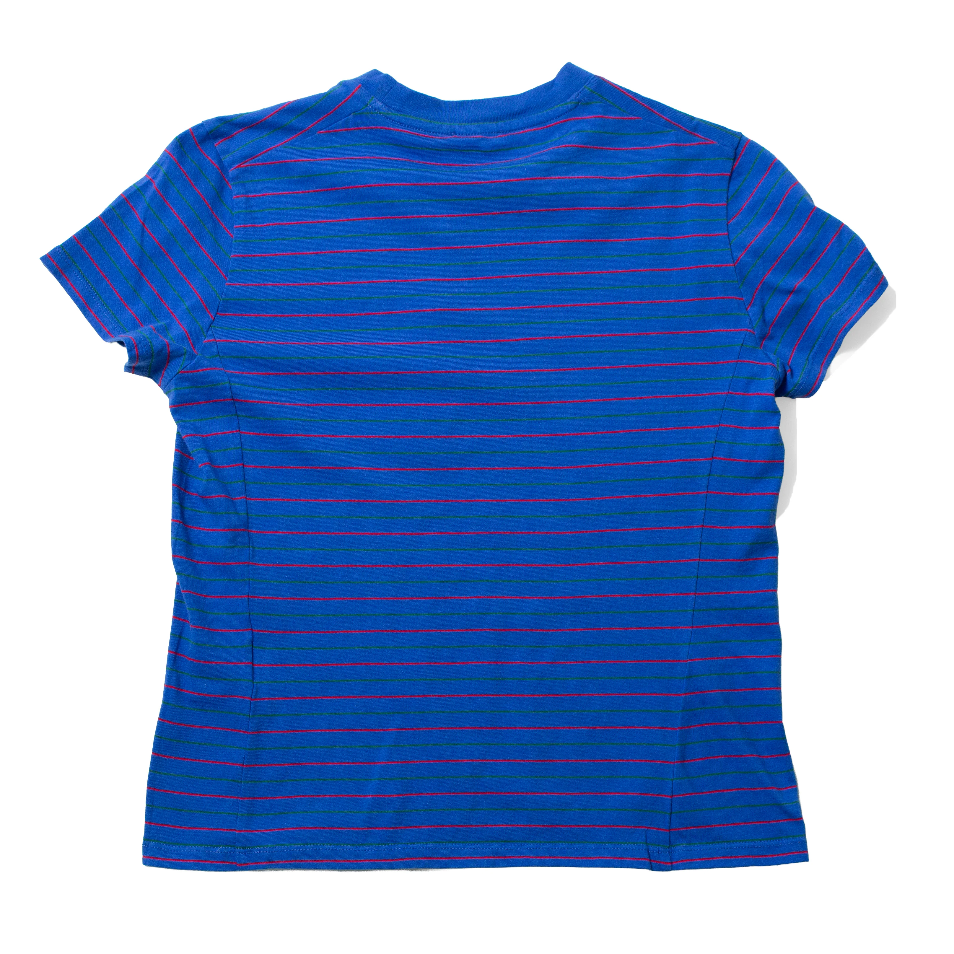 Kallmeyer Kenzie T-Shirt in Cobalt Multi Stripe - Image 3