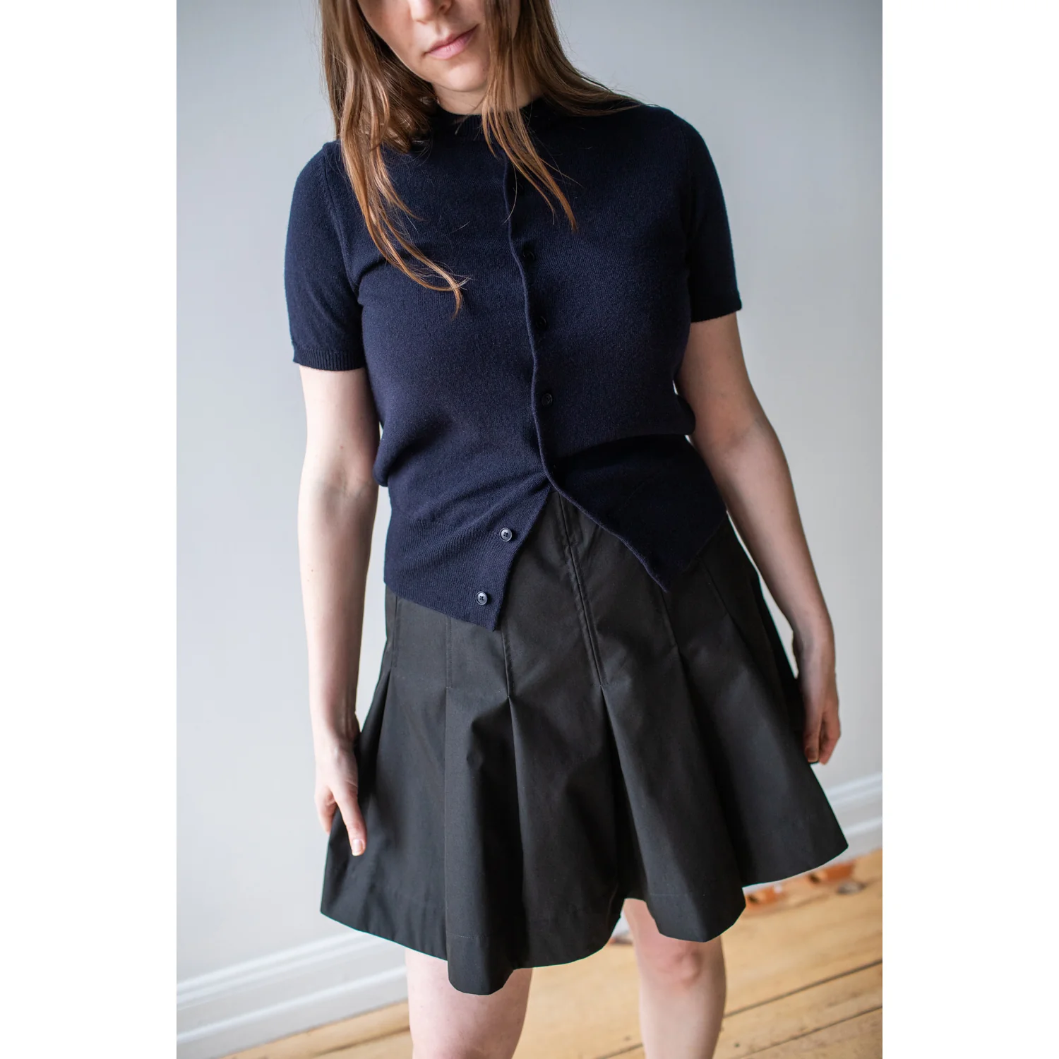 Kallmeyer Sutton Pleated Skirt in Black - Image 4