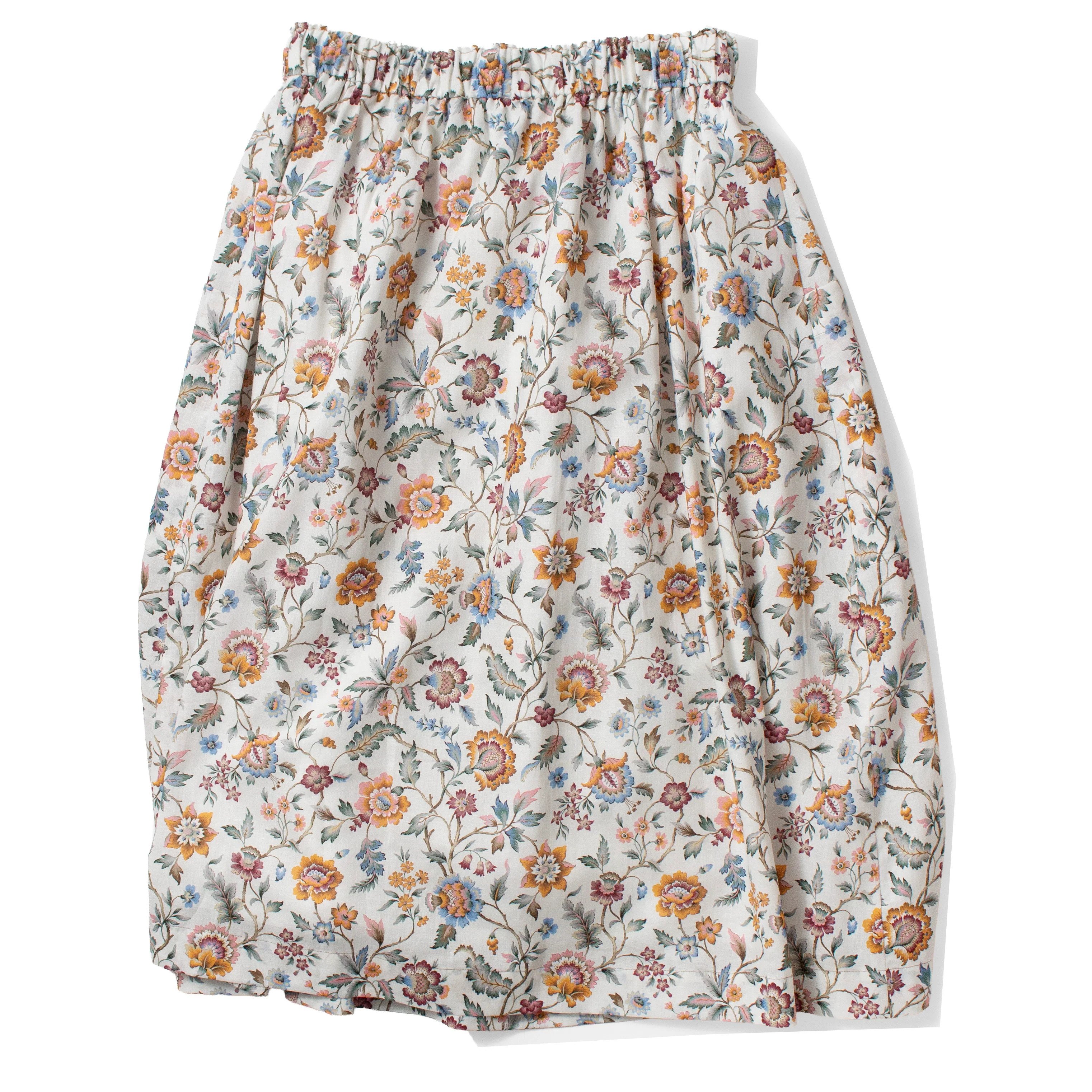 Kasmaria Skirt with Side Pockets in Liberty of London Linen Cotton - Image 2