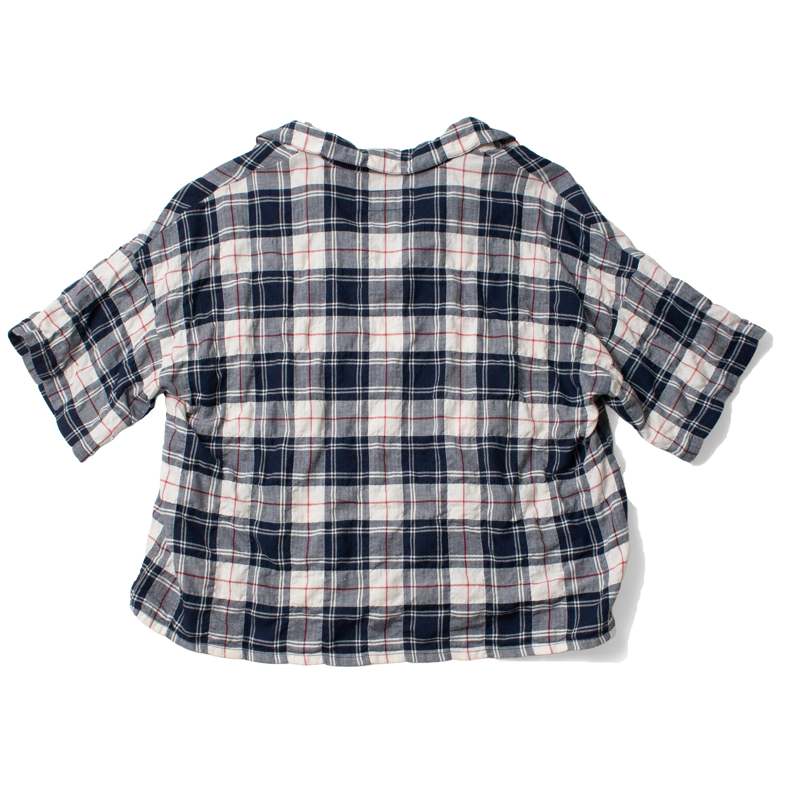 Labo.Art Flora Top in Panna Checks - Image 3