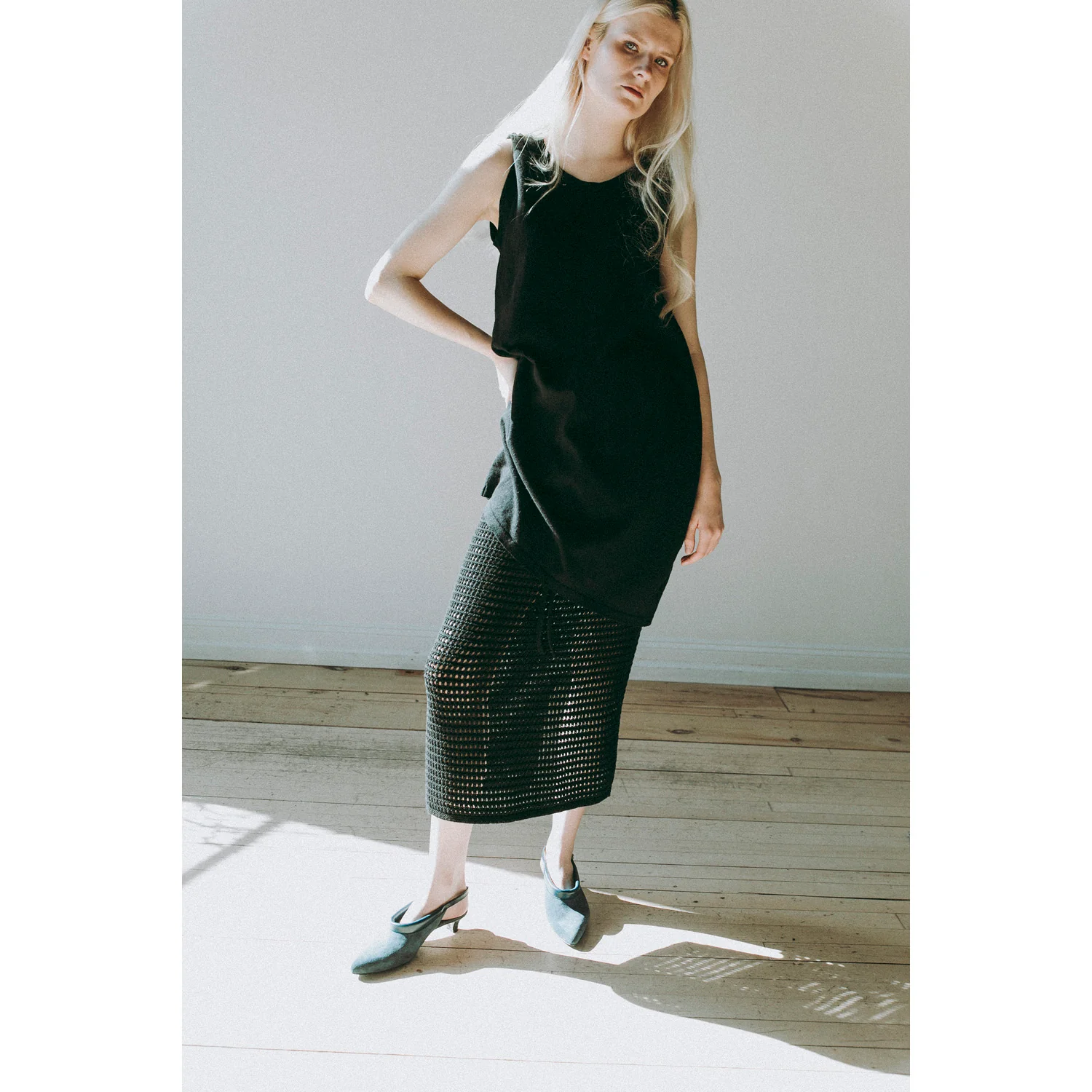 Lauren Manoogian Askew Tunic in Black - Image 4