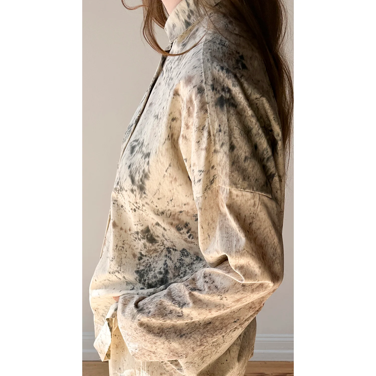 Lauren Manoogian Handpaint Shirt in Natural - Image 7