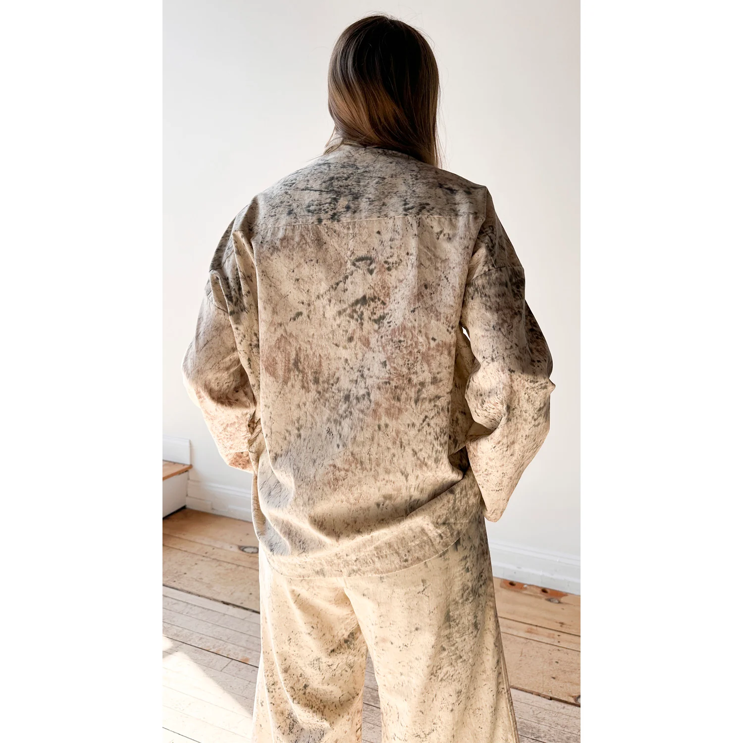 Lauren Manoogian Handpaint Shirt in Natural - Image 9